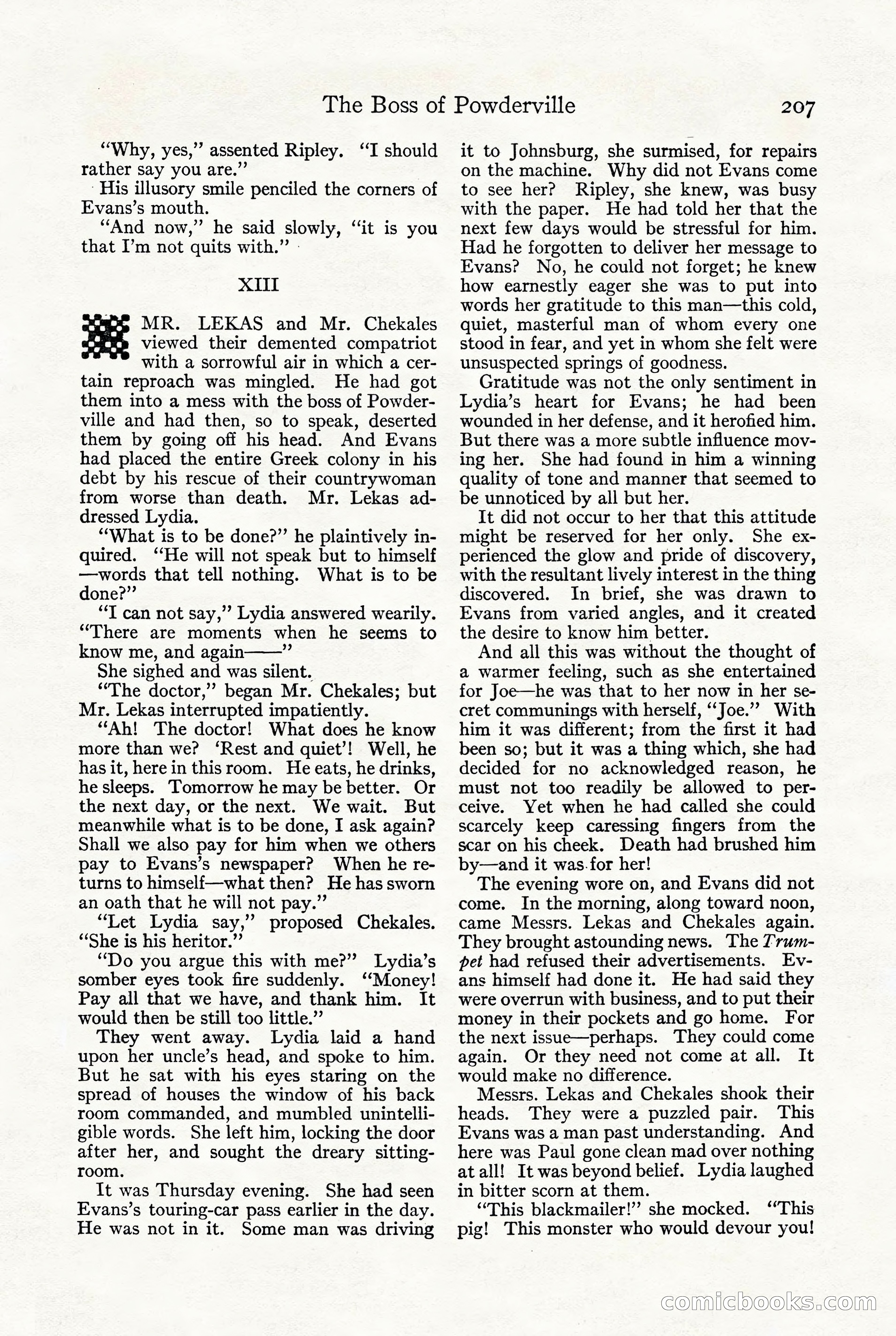 Adventure, October 1916 — page 209 of 228
