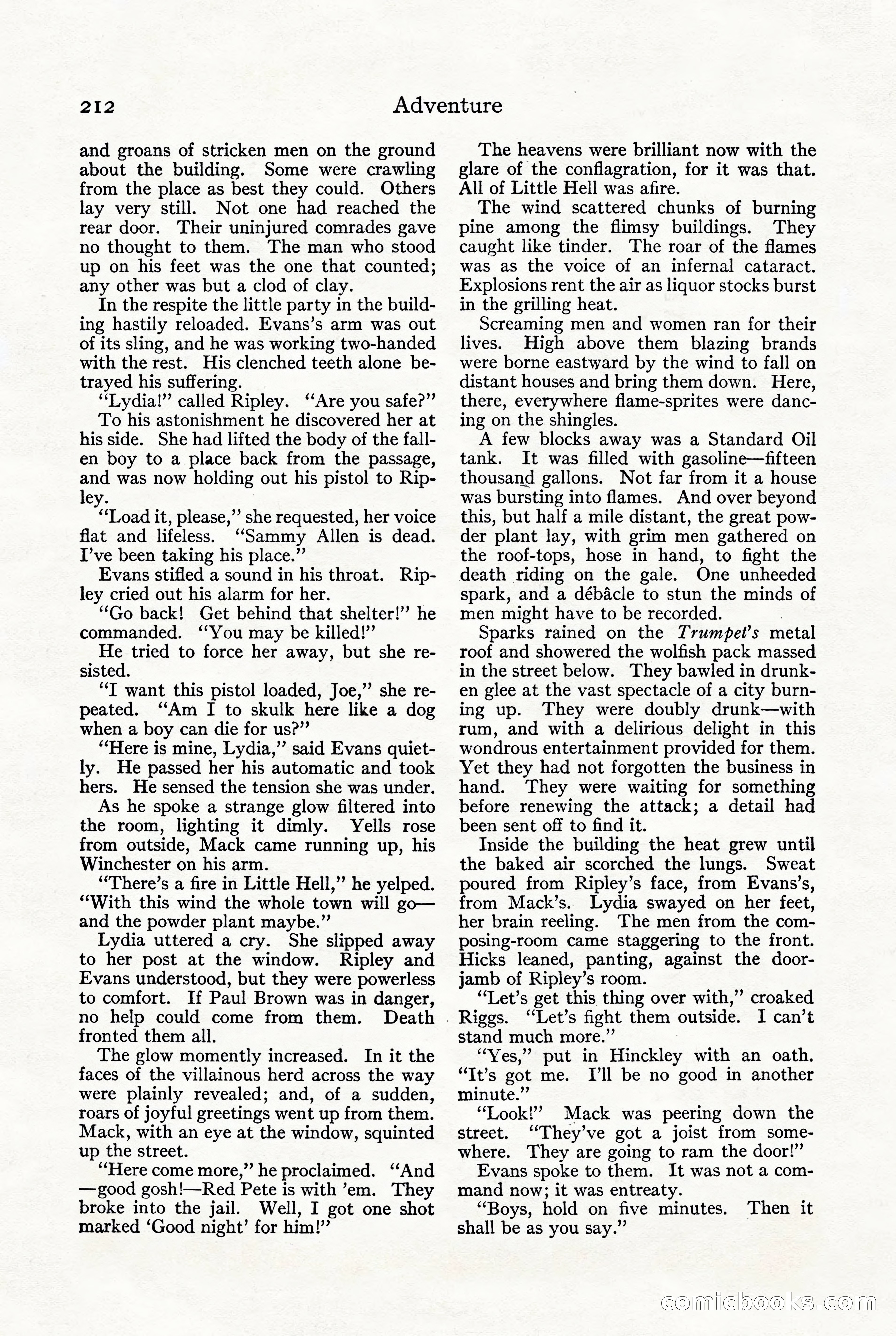 Adventure, October 1916 — page 214 of 228