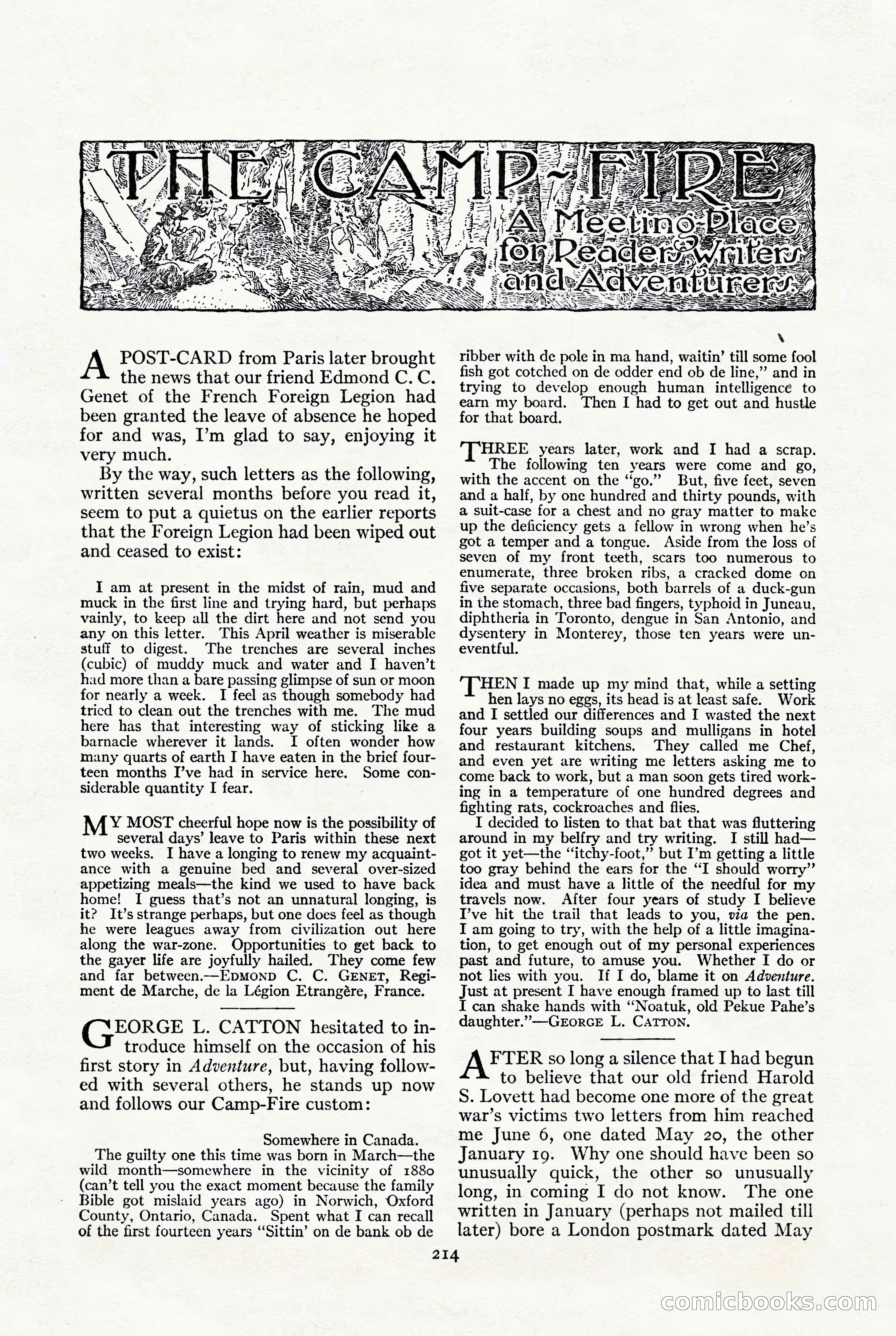 Adventure, October 1916 — page 216 of 228