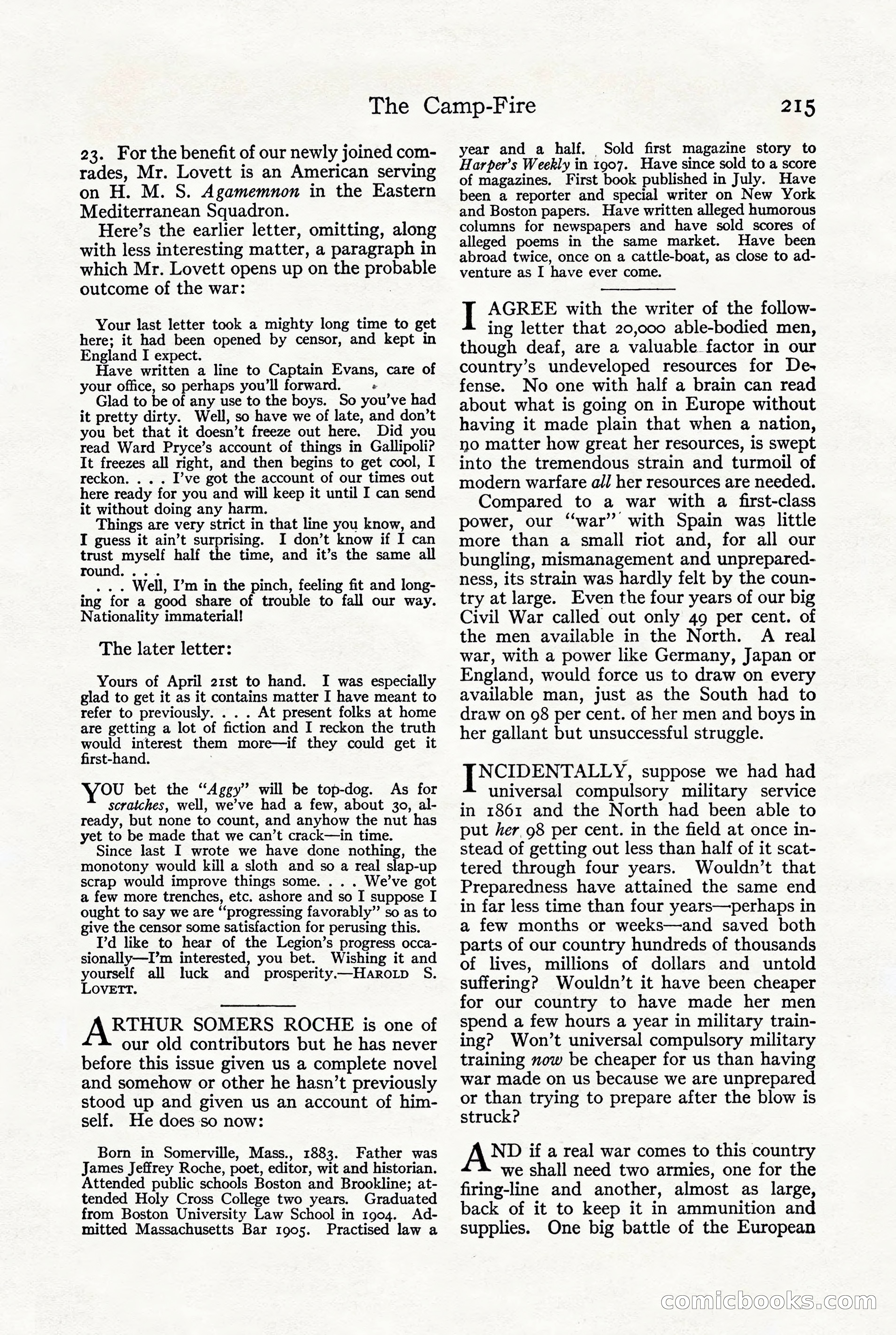 Adventure, October 1916 — page 217 of 228