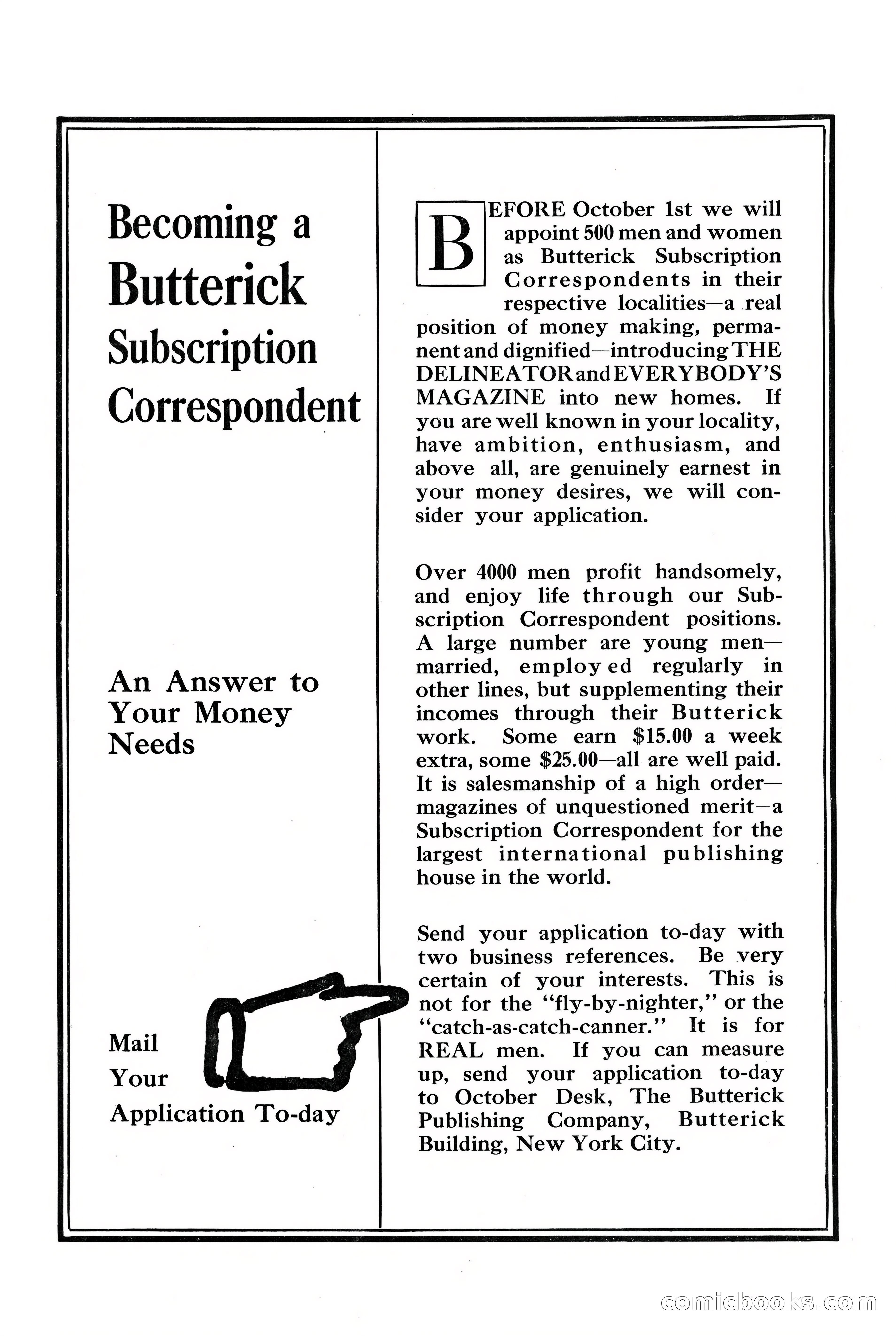 Adventure, October 1916 — page 228 of 228