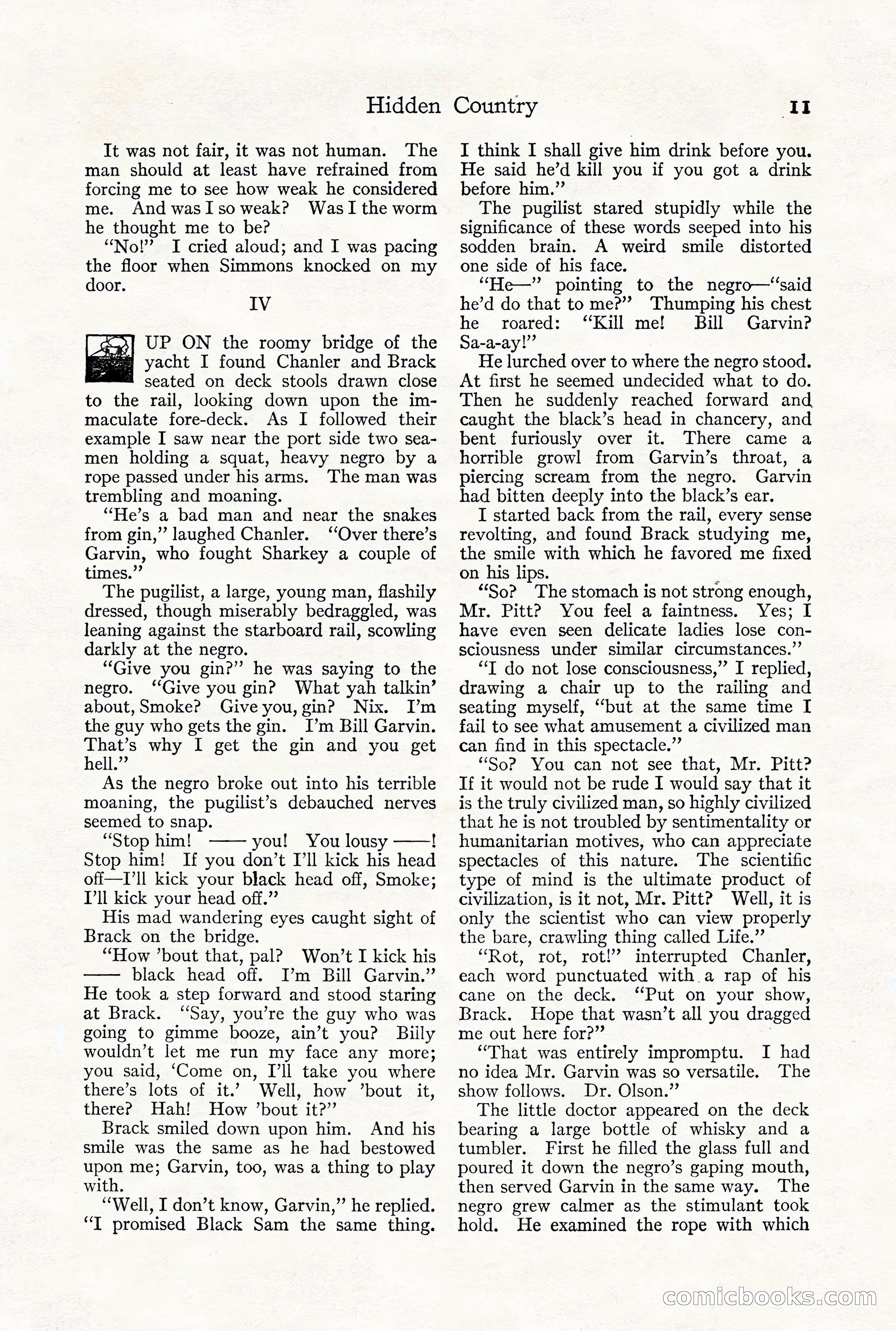 Adventure Magazine, December 1916 — page 13 of 228