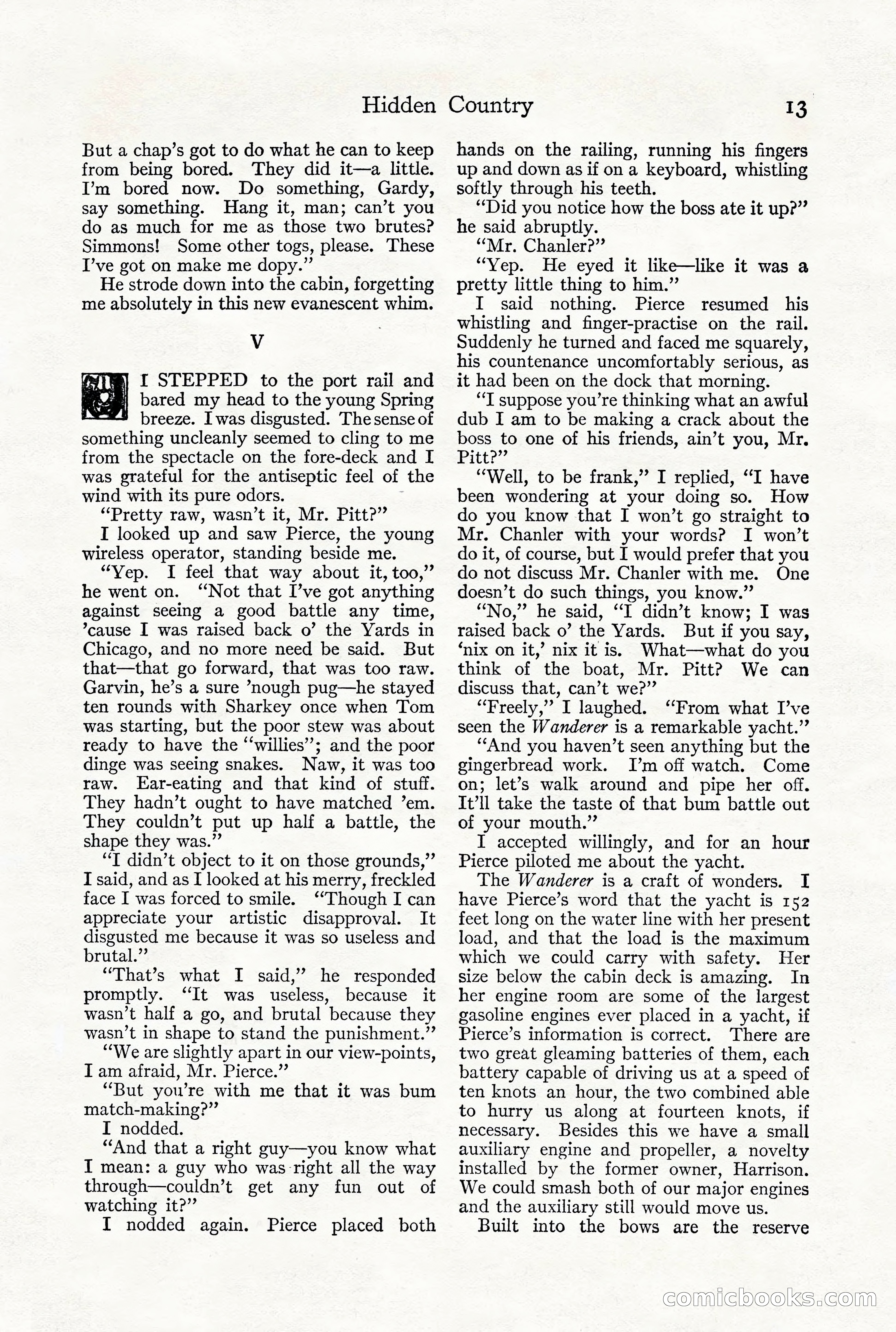 Adventure Magazine, December 1916 — page 15 of 228