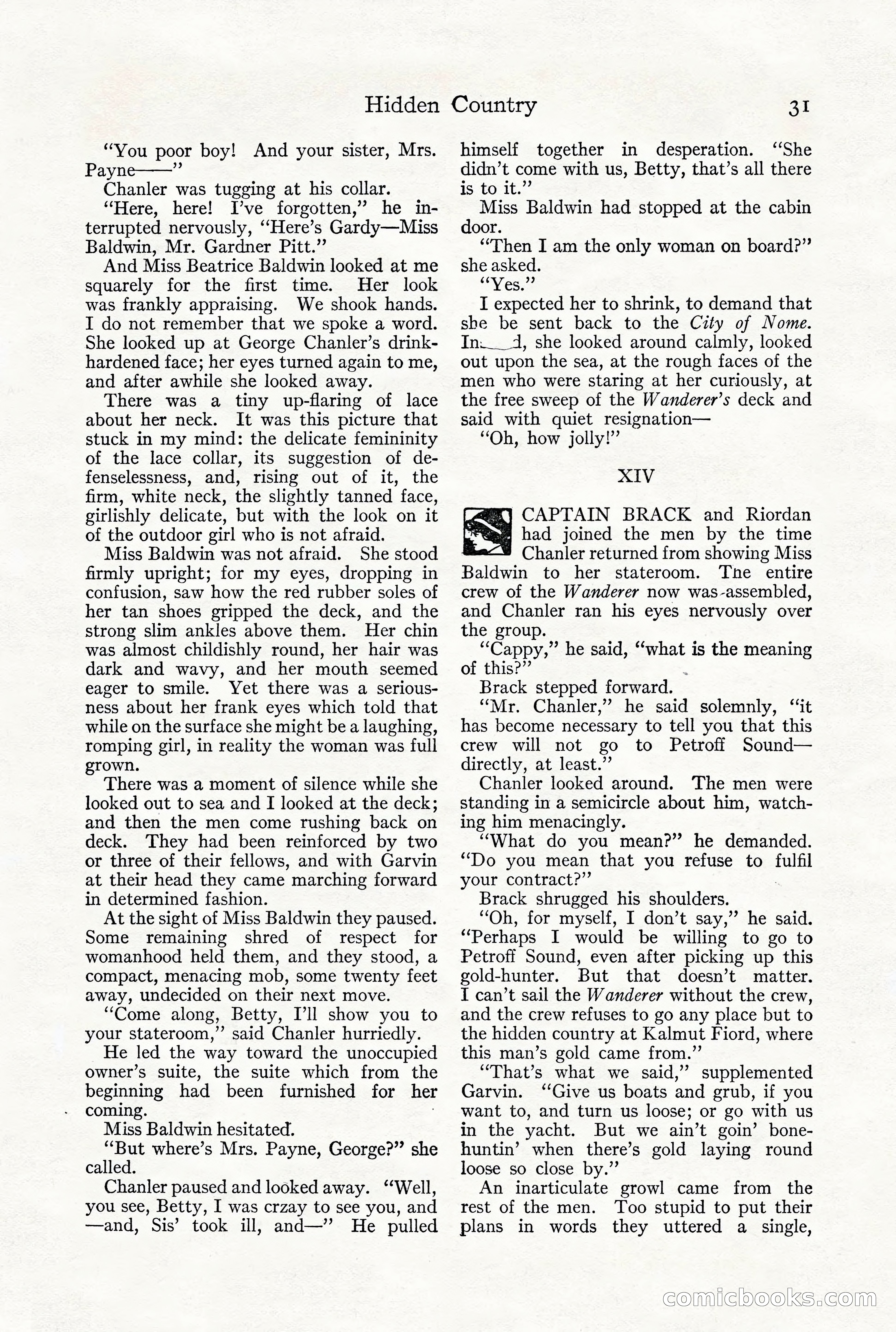 Adventure Magazine, December 1916 — page 33 of 228