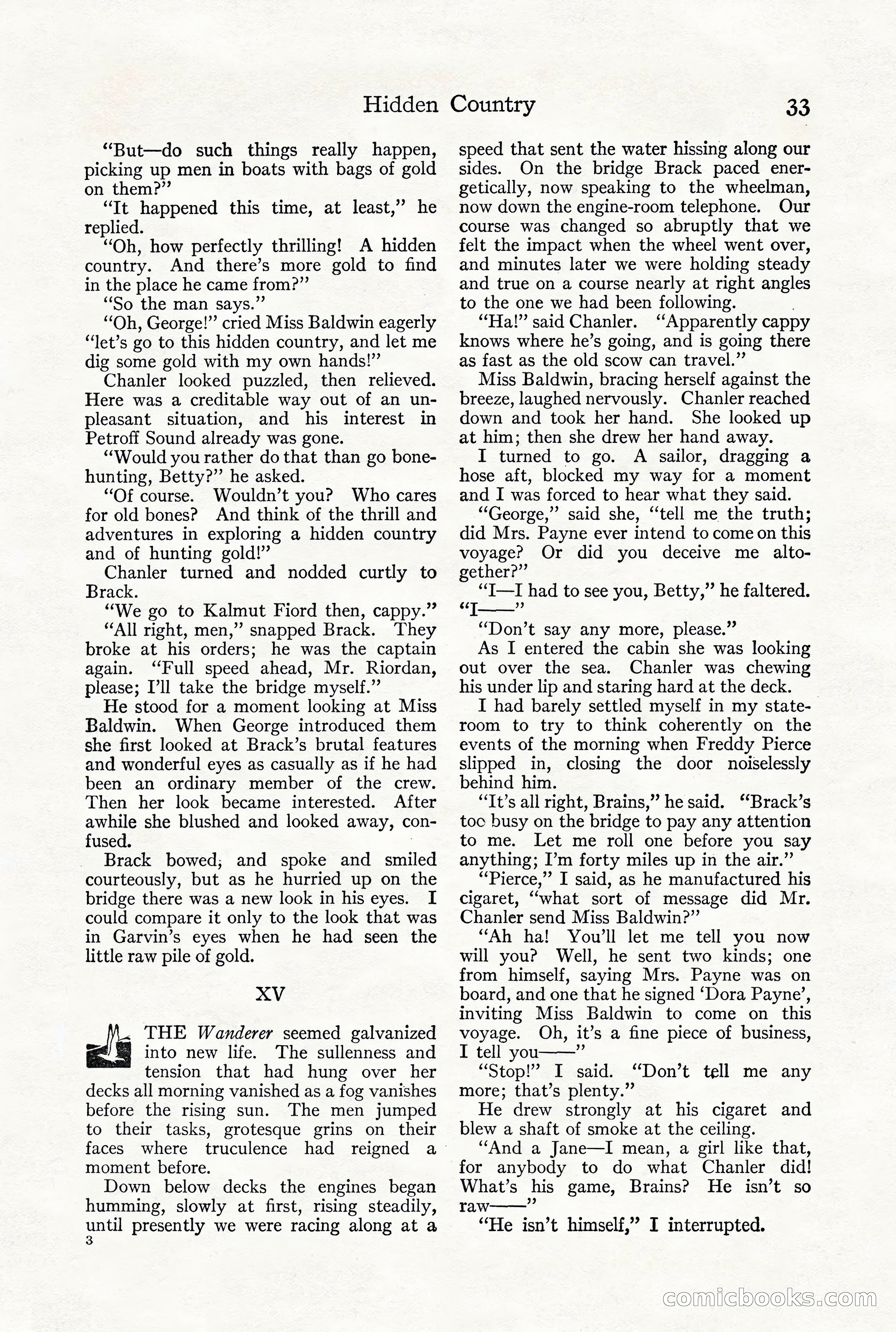 Adventure Magazine, December 1916 — page 35 of 228