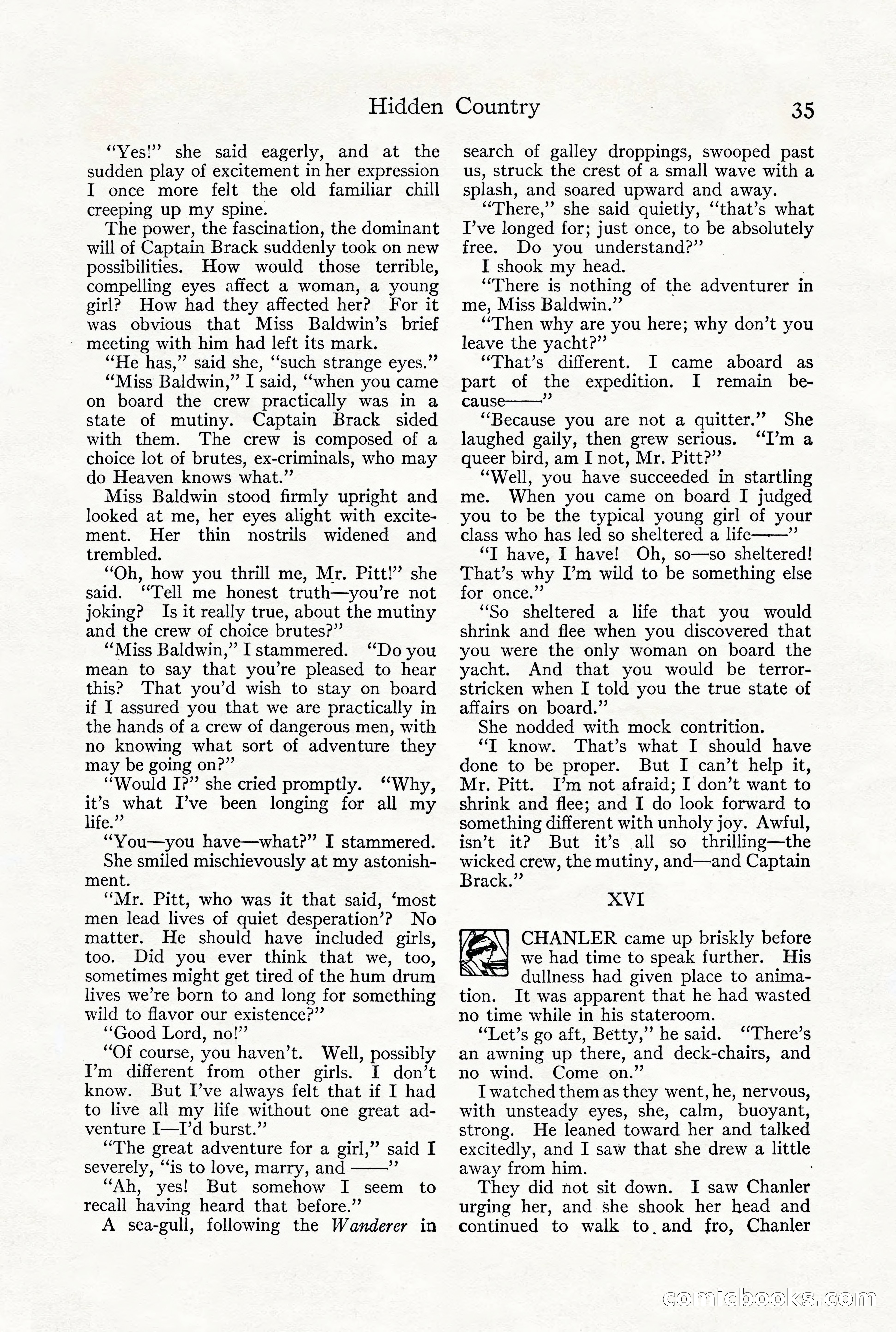 Adventure Magazine, December 1916 — page 37 of 228
