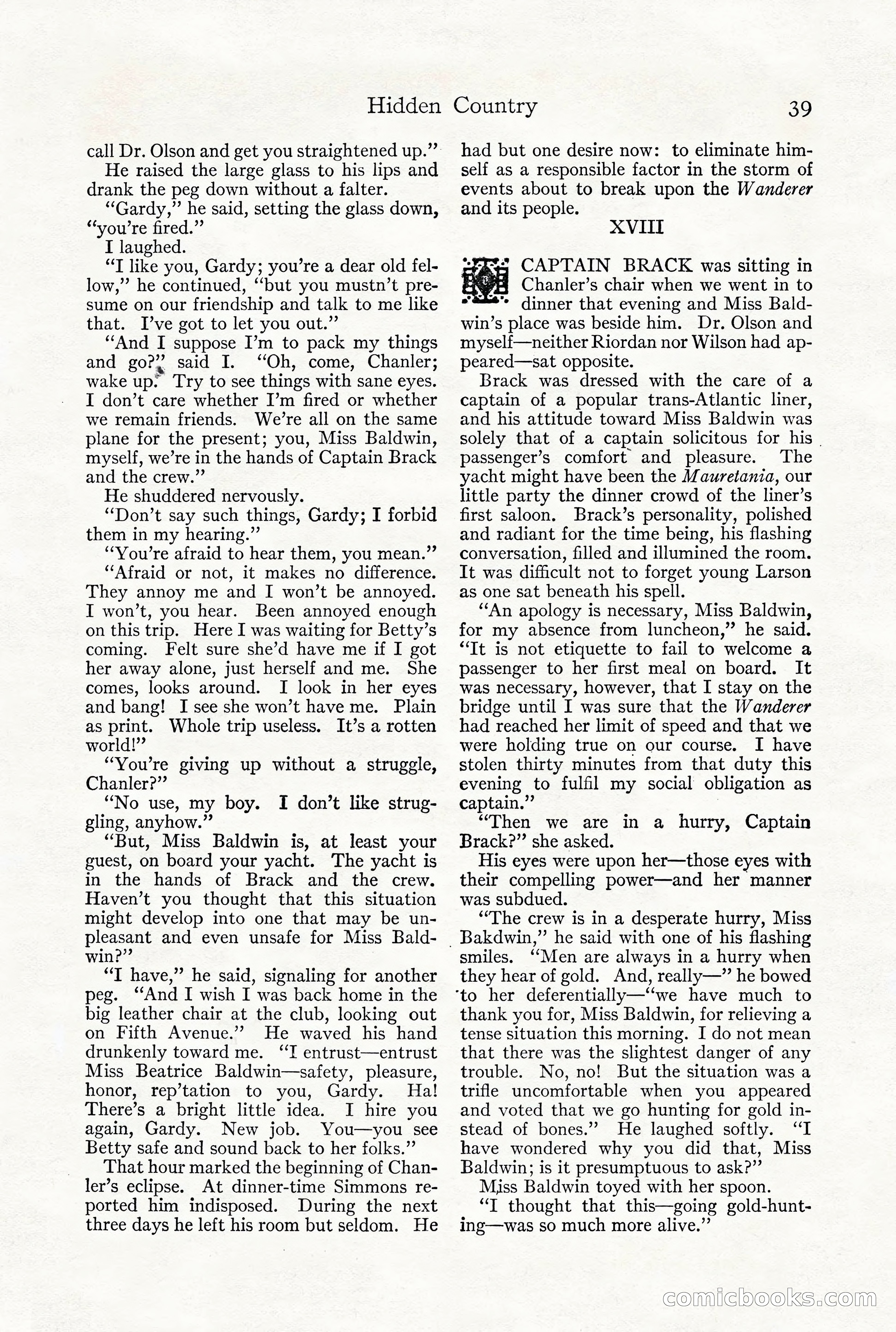 Adventure Magazine, December 1916 — page 41 of 228