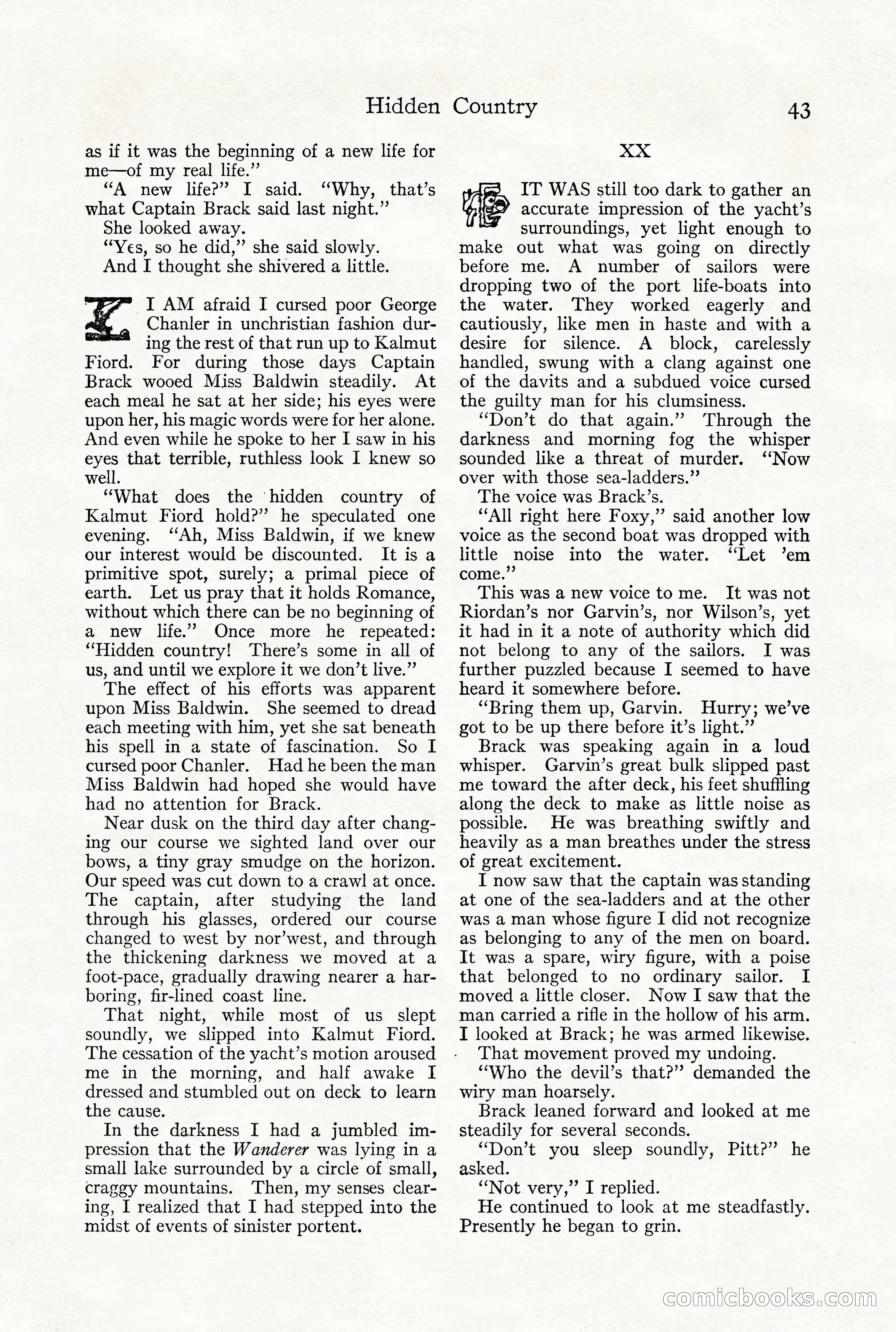 Adventure Magazine, December 1916 — page 45 of 228