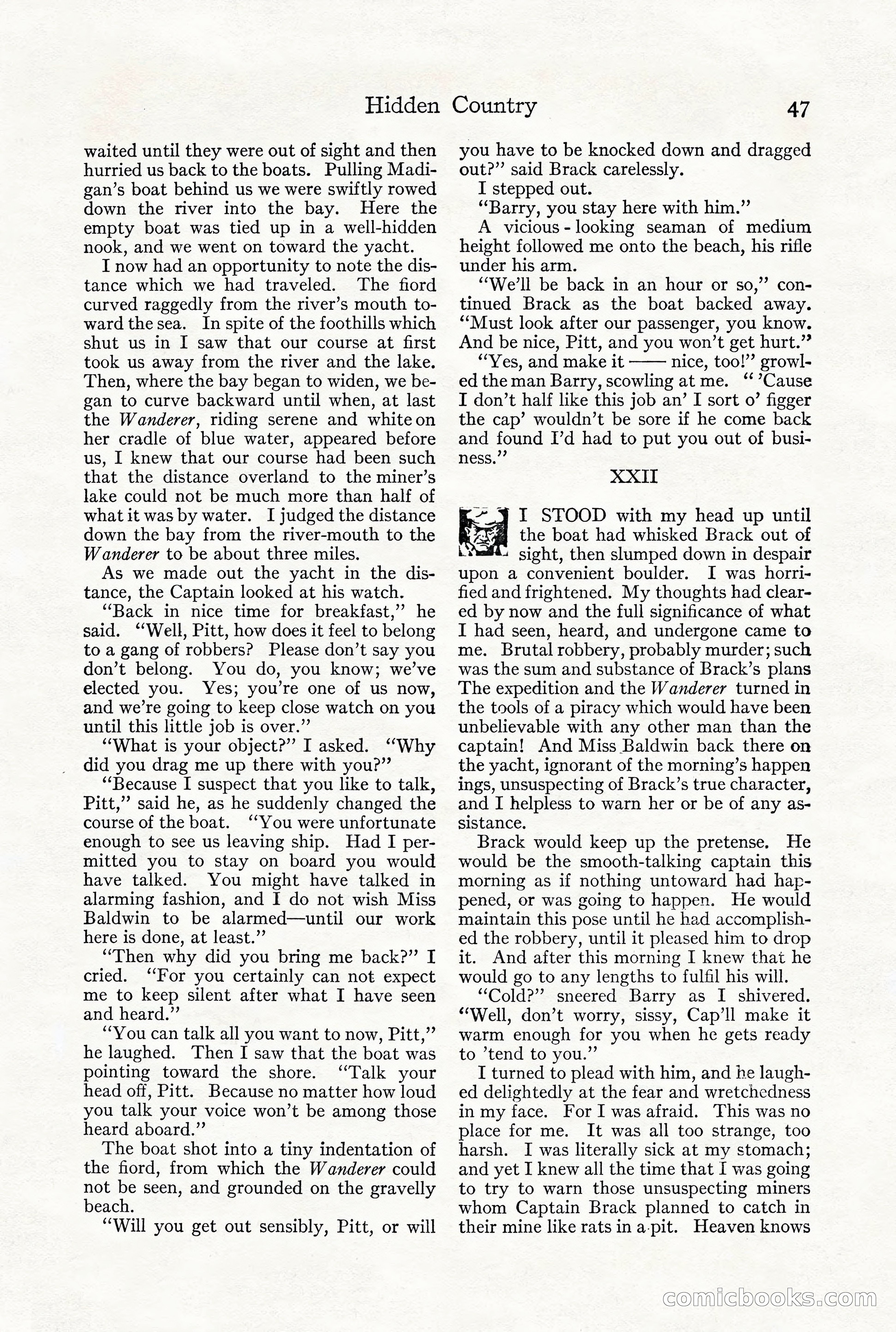 Adventure Magazine, December 1916 — page 49 of 228