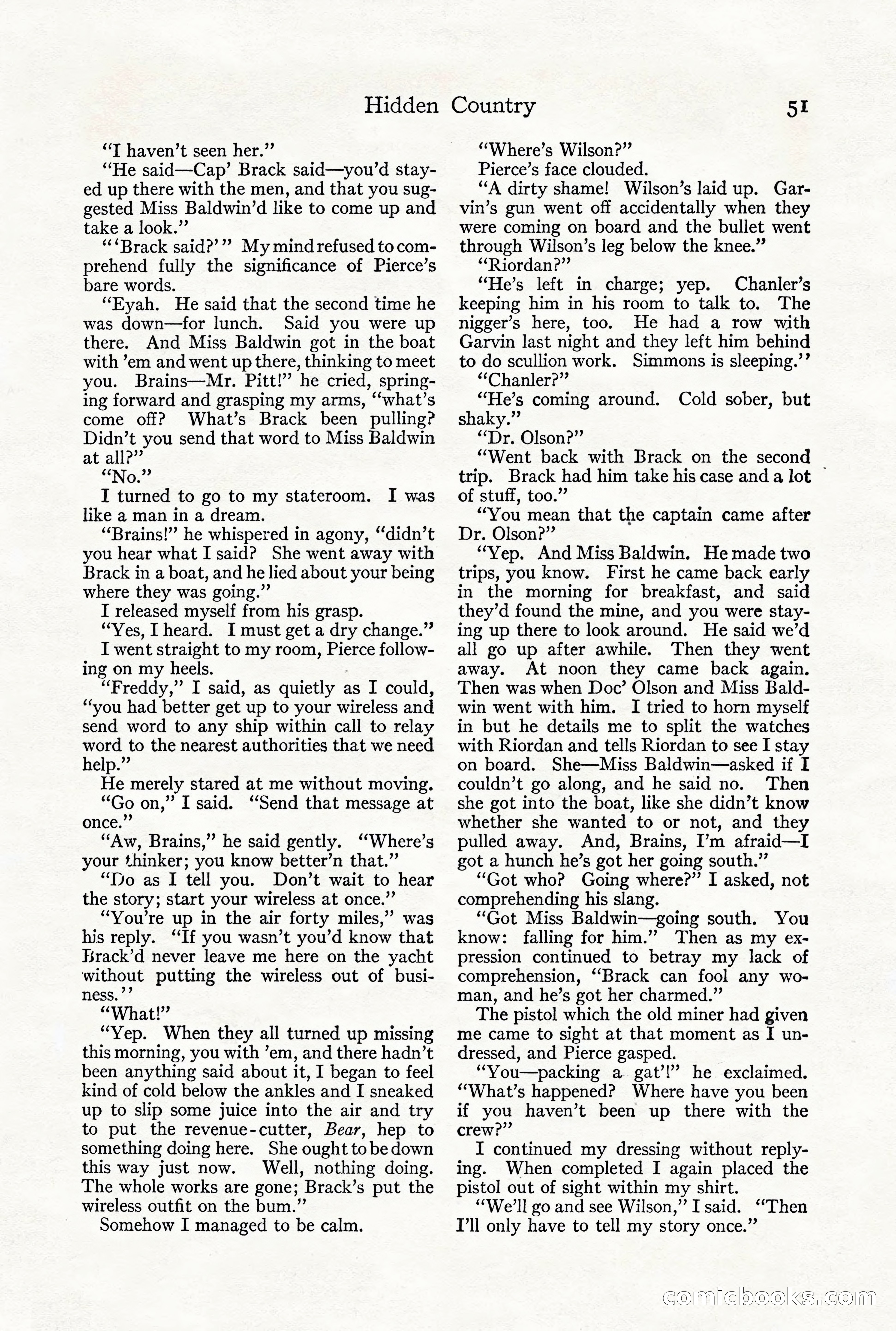 Adventure Magazine, December 1916 — page 53 of 228