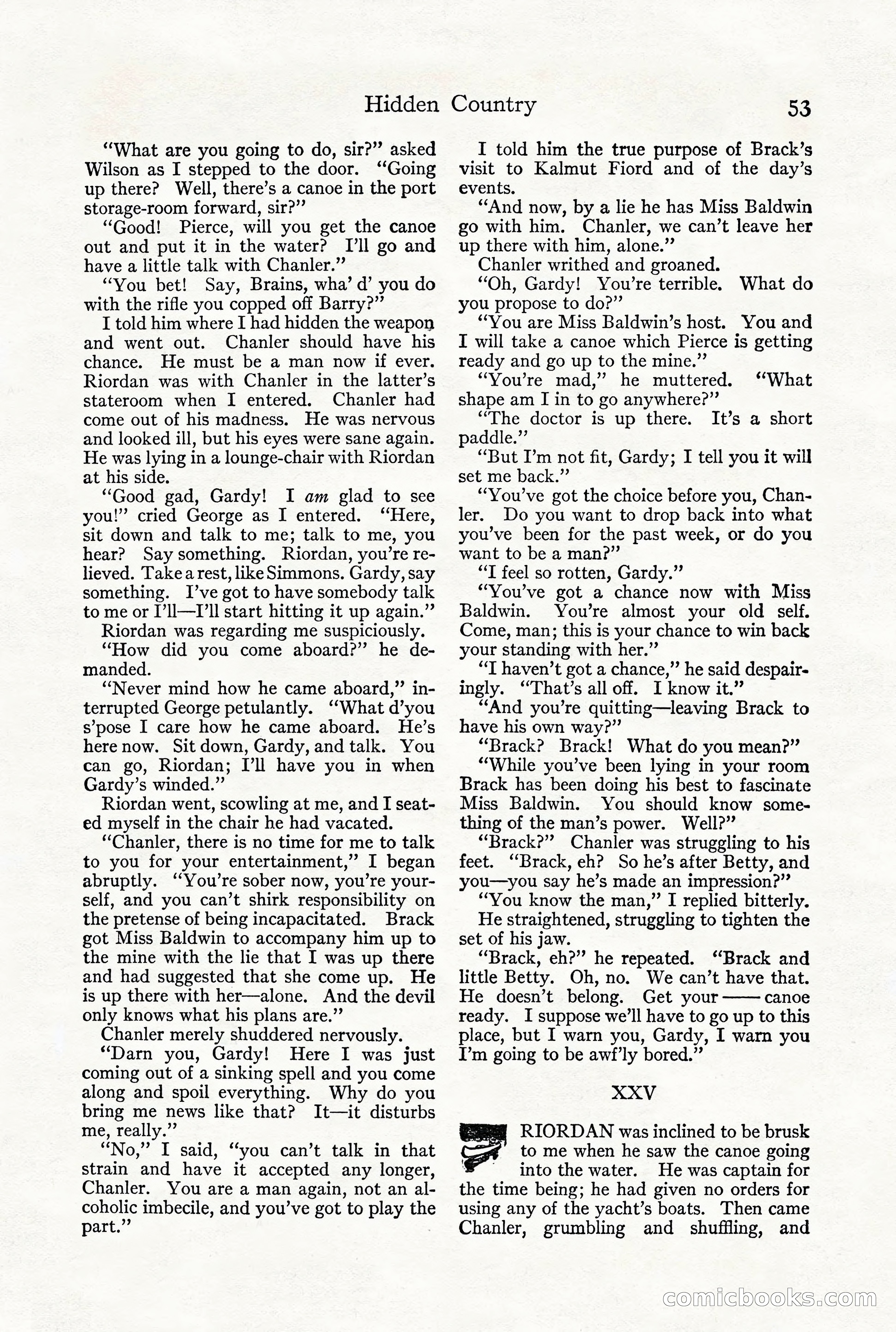 Adventure Magazine, December 1916 — page 55 of 228