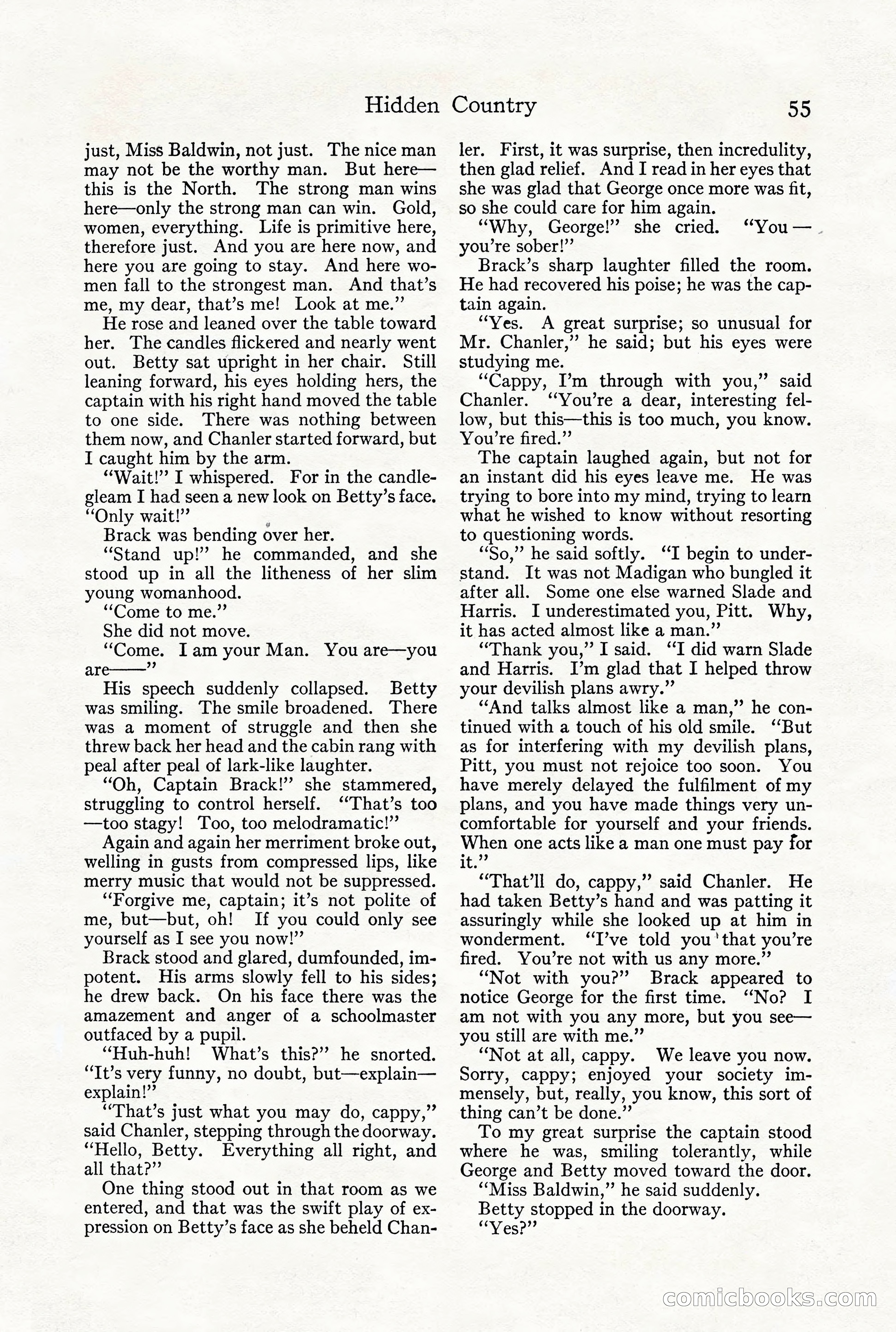Adventure Magazine, December 1916 — page 57 of 228