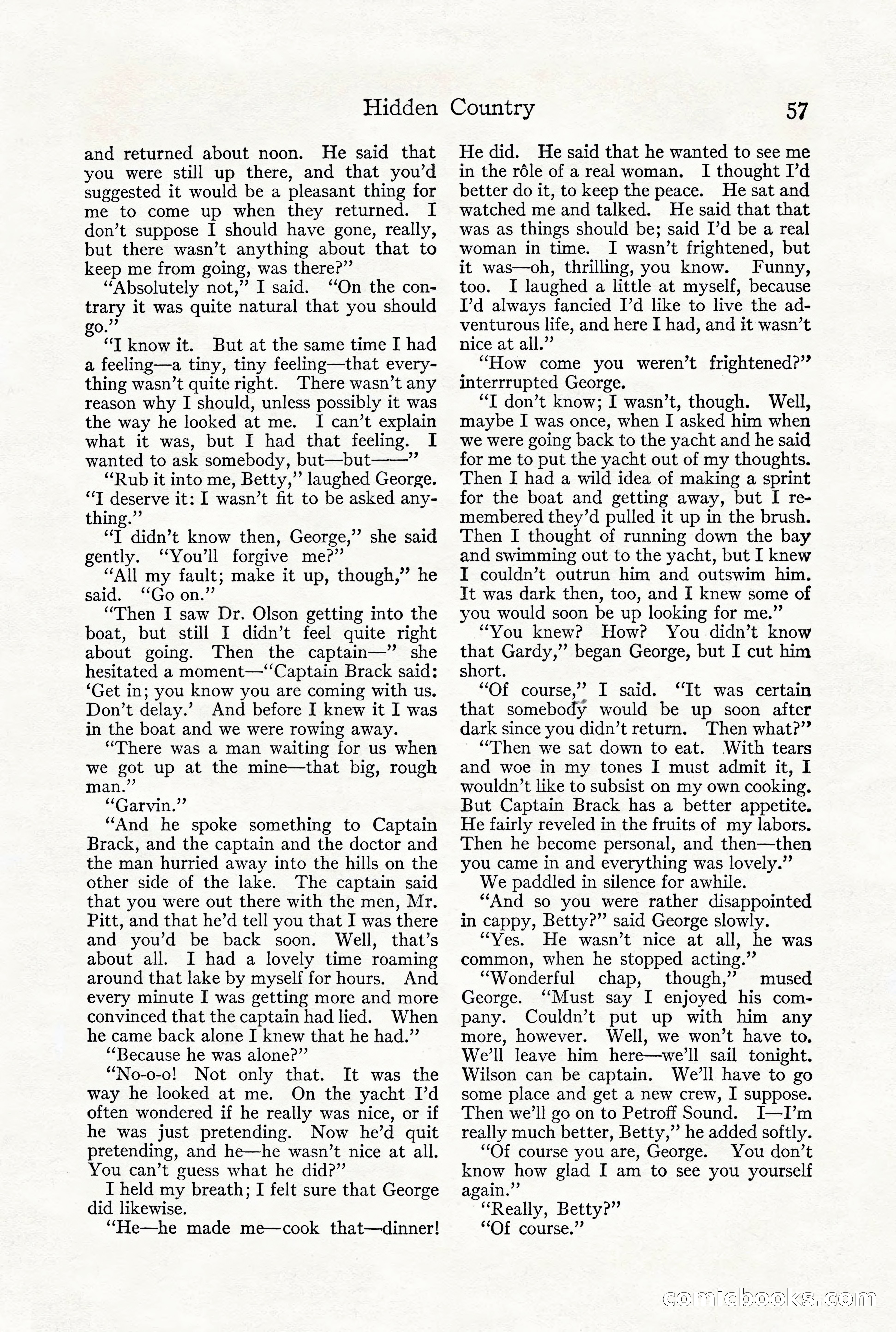 Adventure Magazine, December 1916 — page 59 of 228