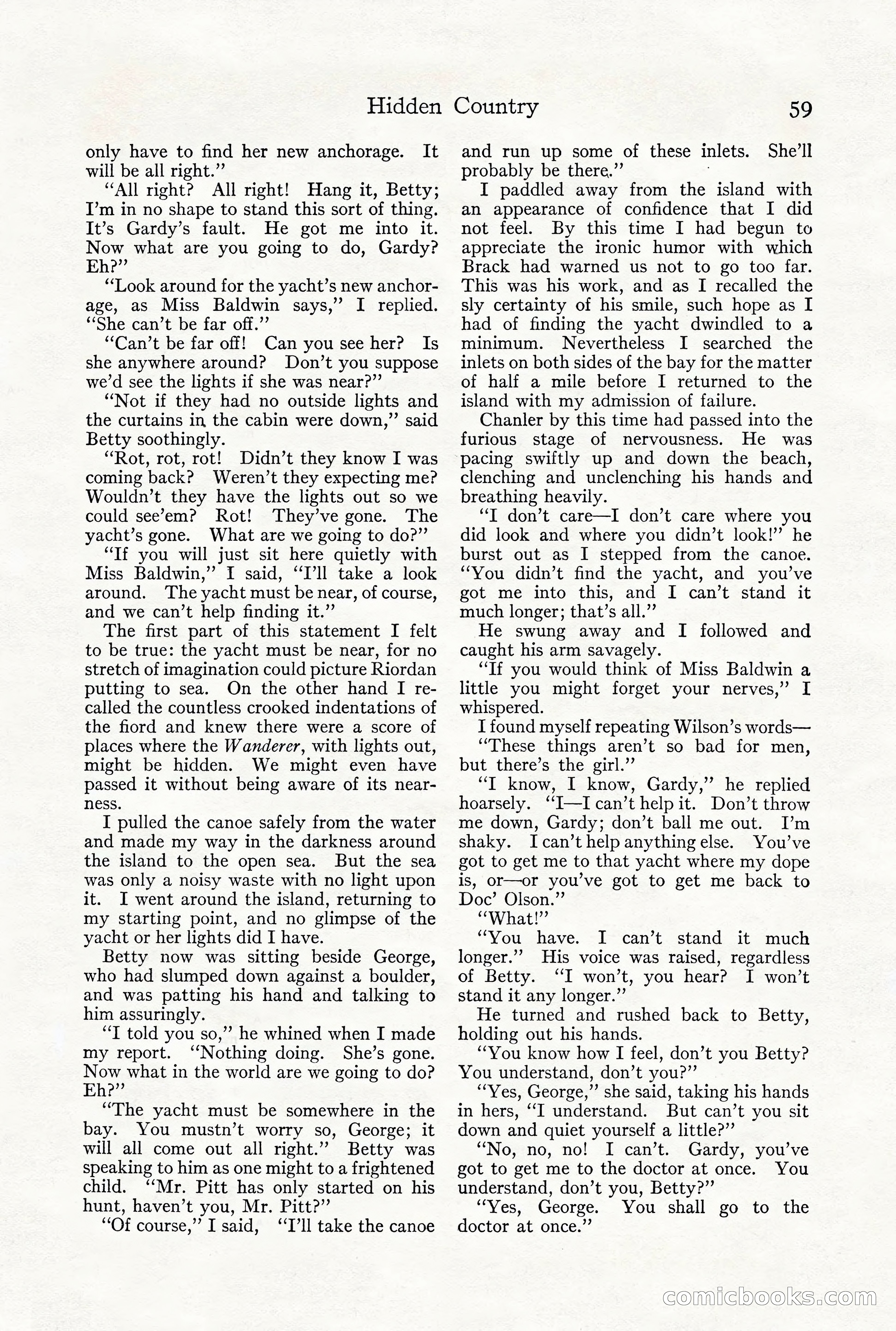 Adventure Magazine, December 1916 — page 61 of 228