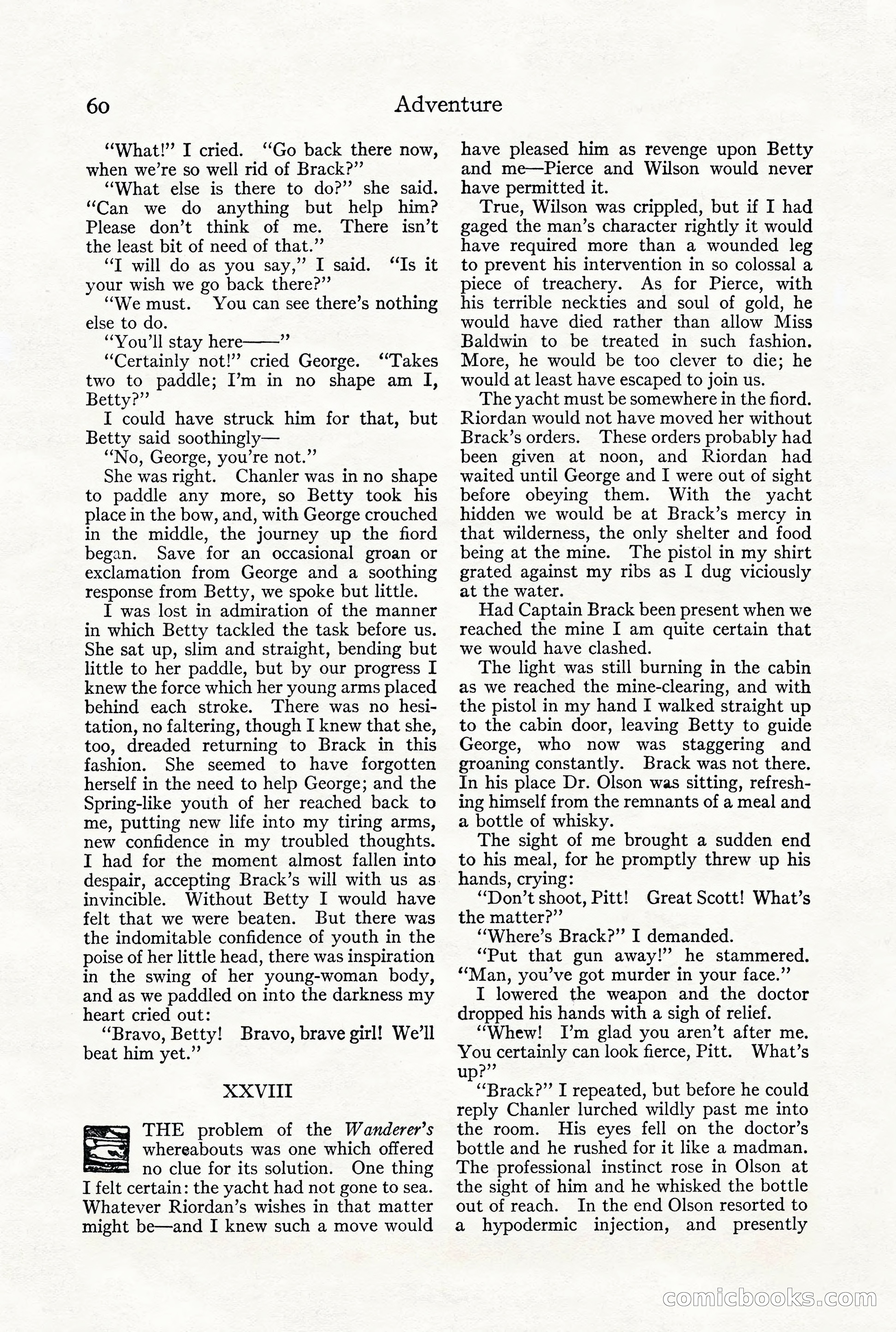 Adventure Magazine, December 1916 — page 62 of 228