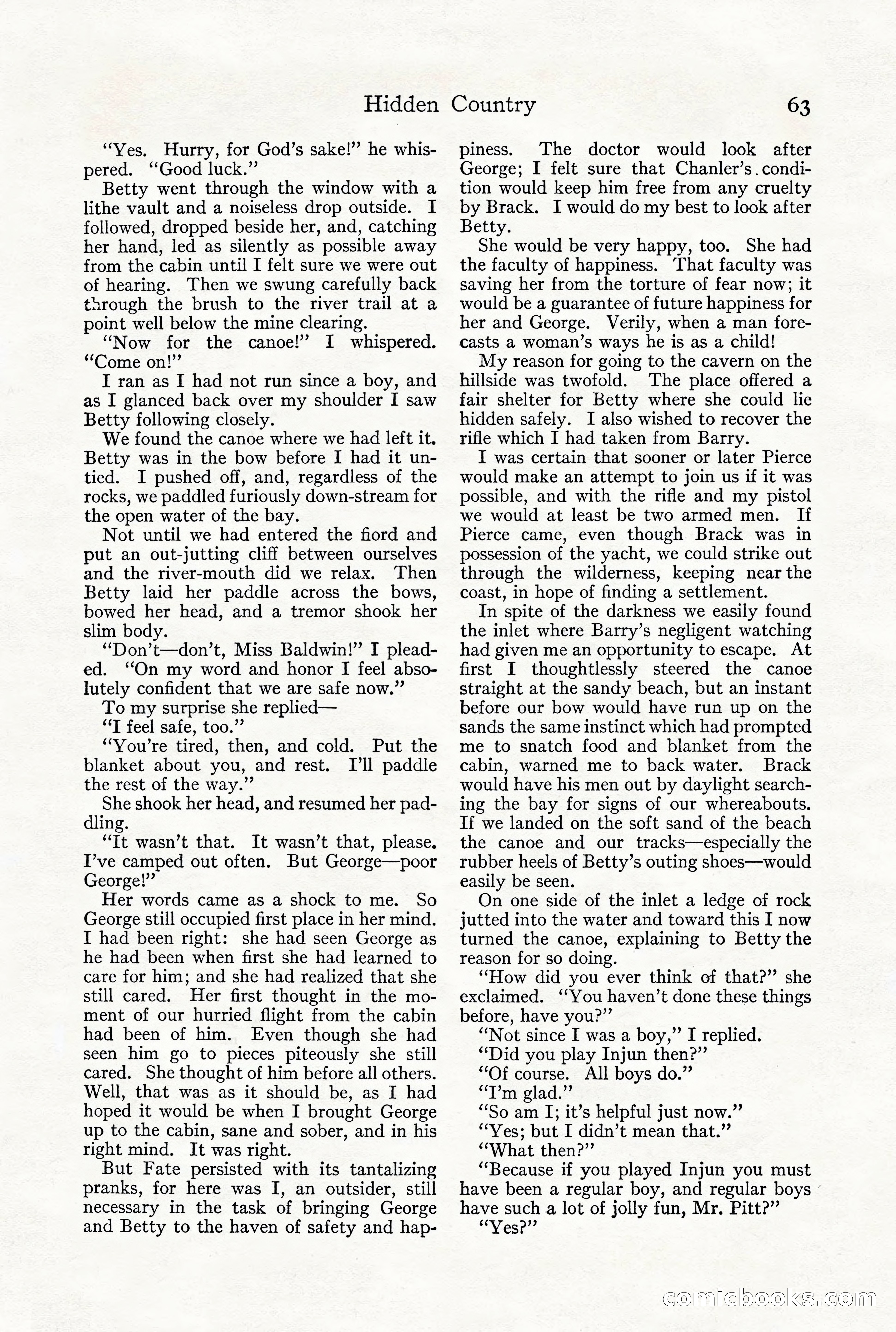 Adventure Magazine, December 1916 — page 65 of 228