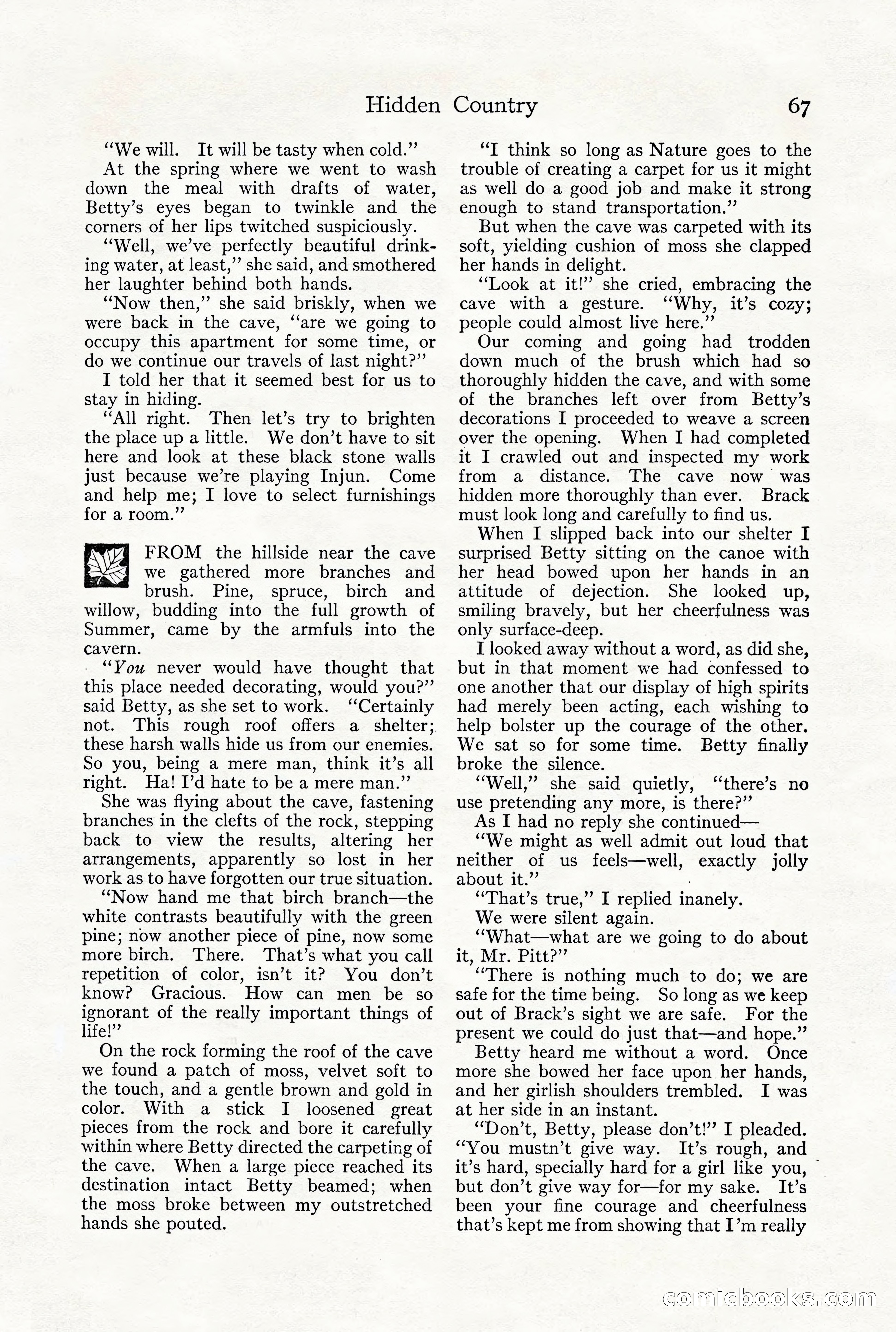 Adventure Magazine, December 1916 — page 69 of 228