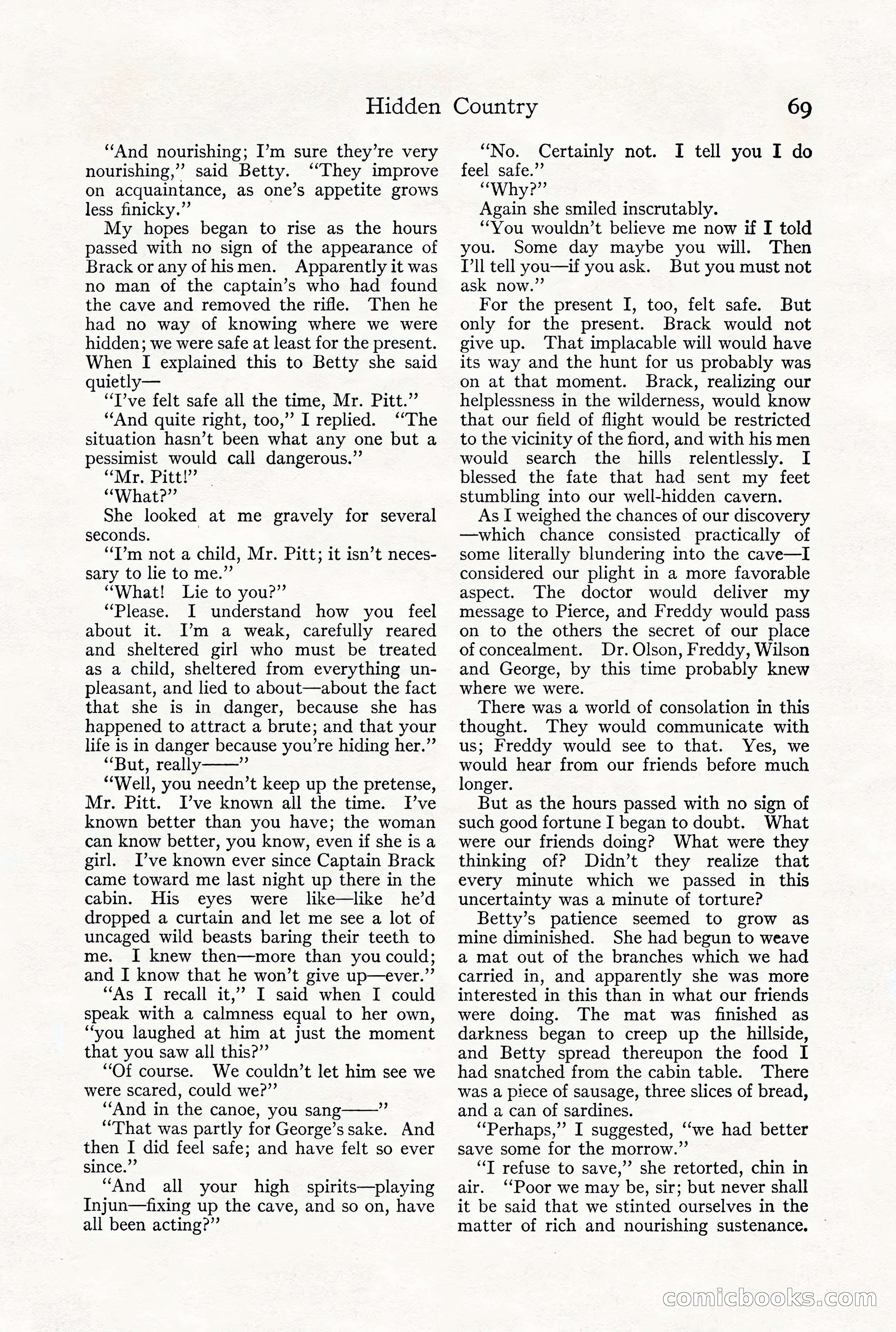 Adventure Magazine, December 1916 — page 71 of 228