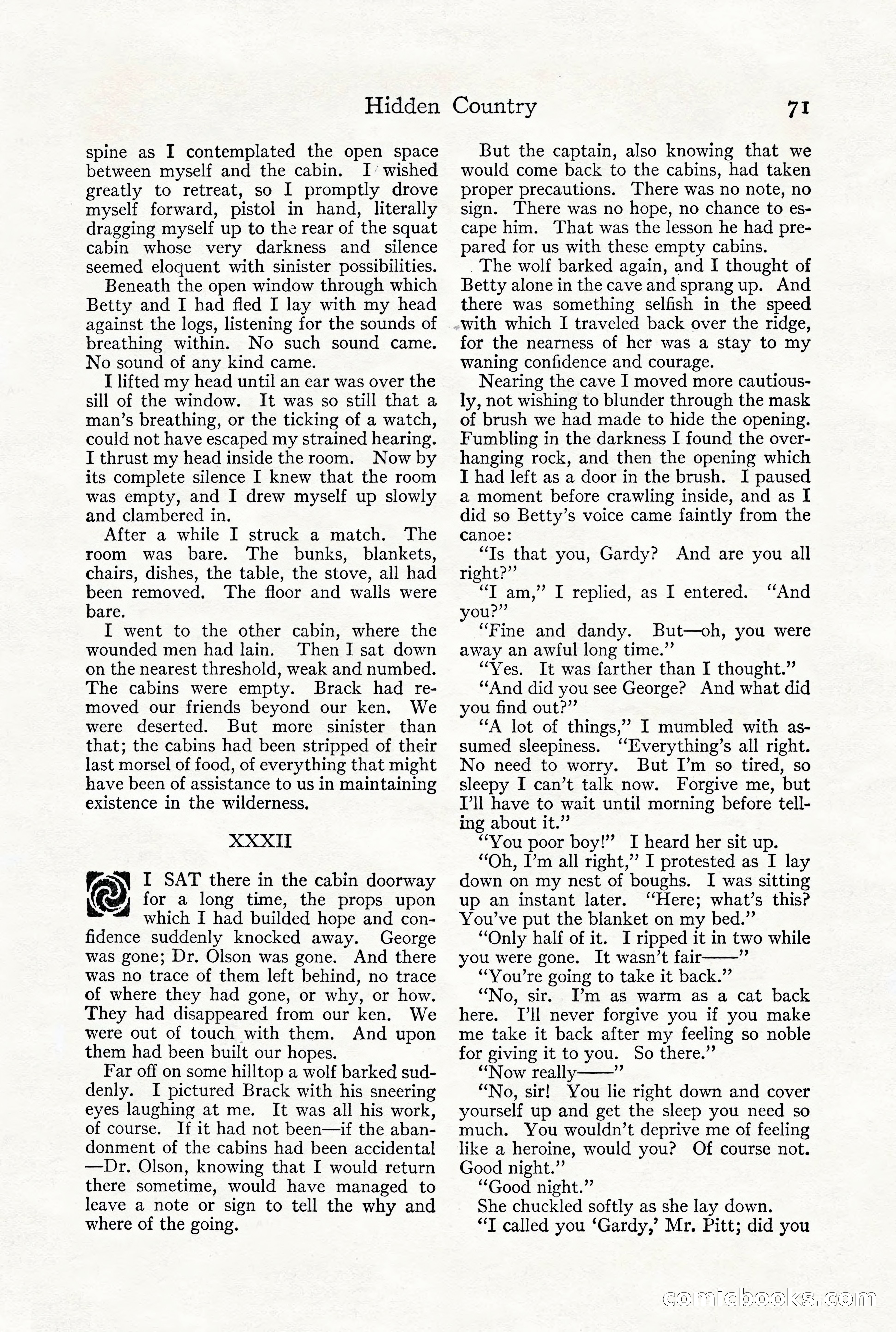 Adventure Magazine, December 1916 — page 73 of 228