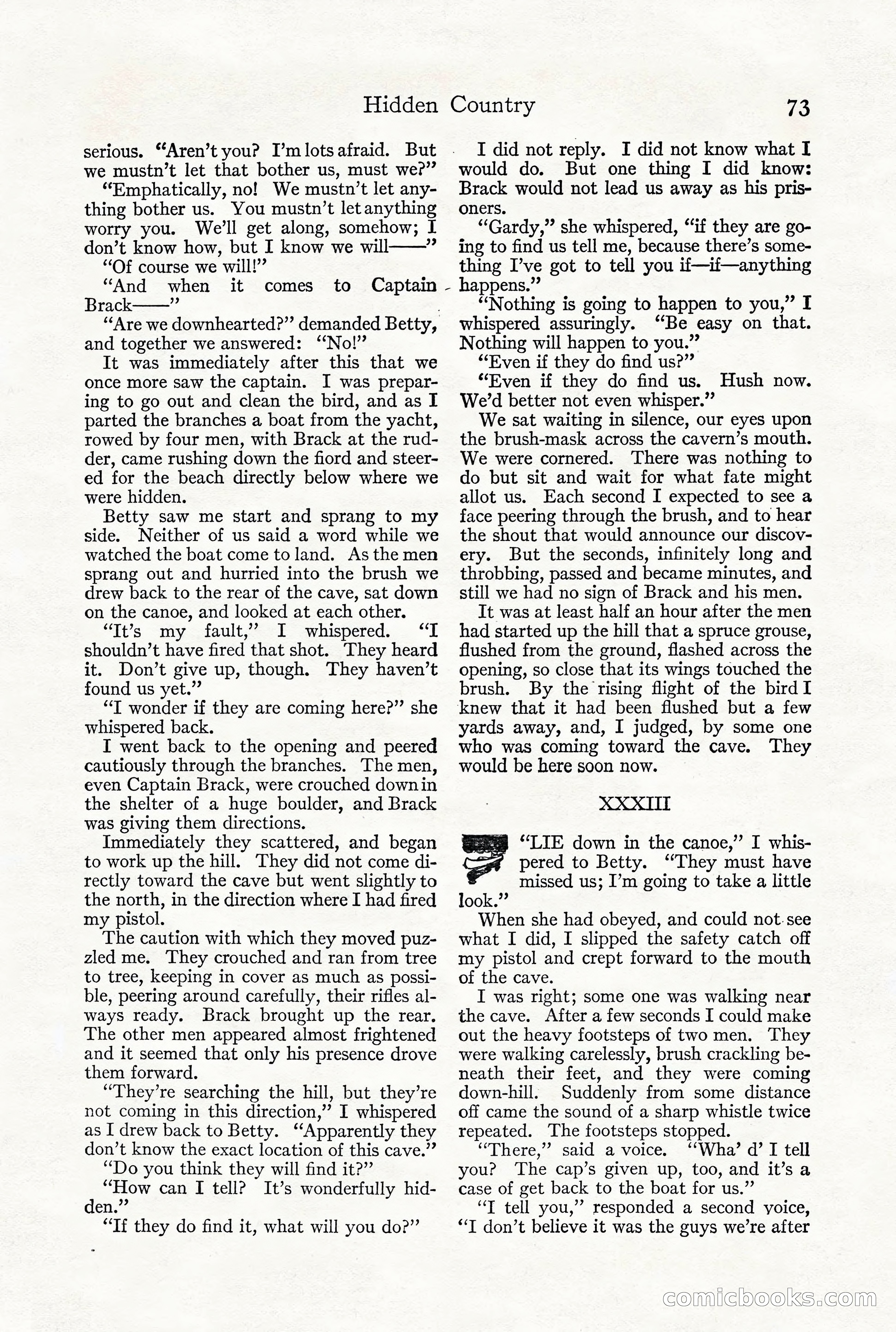 Adventure Magazine, December 1916 — page 75 of 228