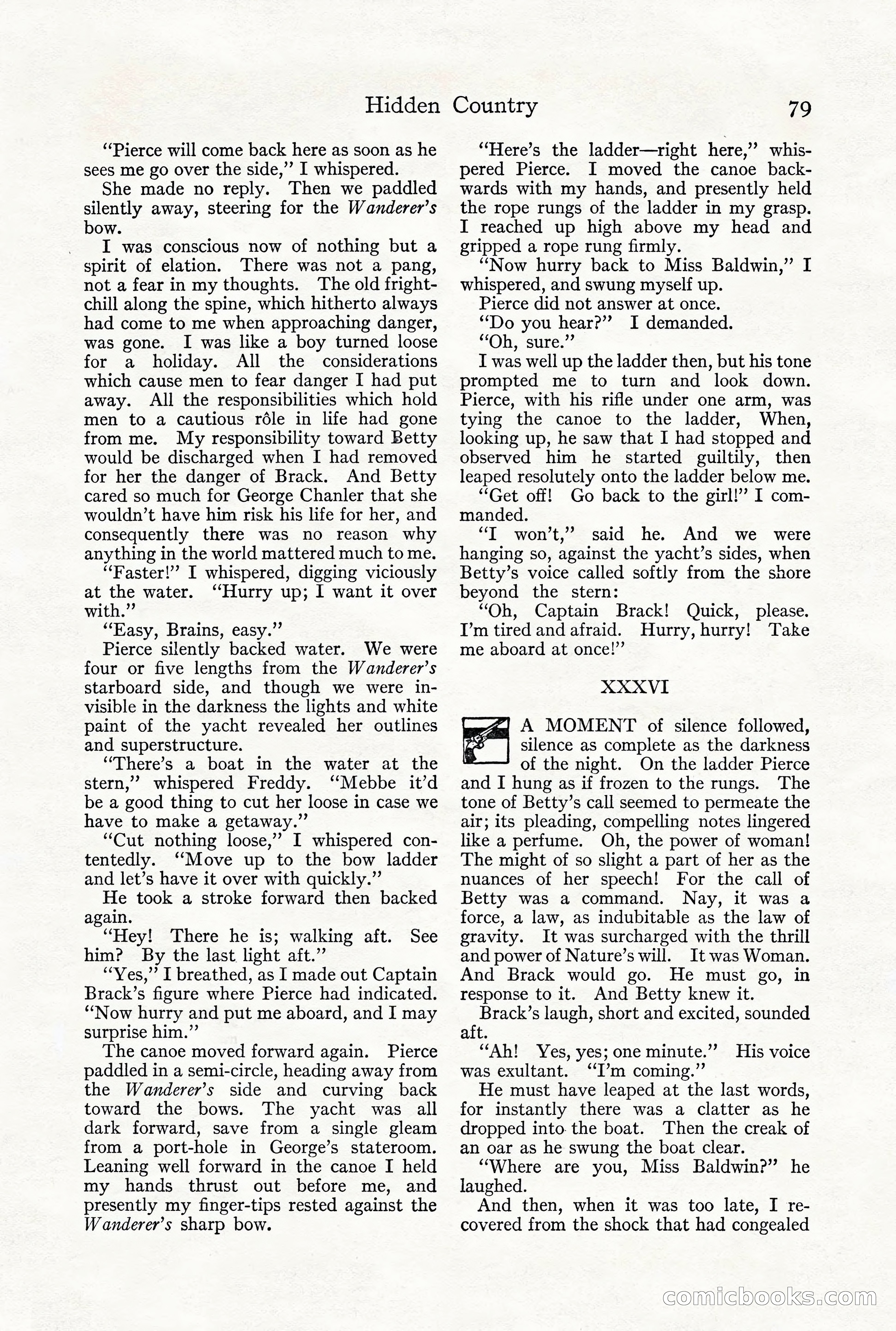 Adventure Magazine, December 1916 — page 81 of 228