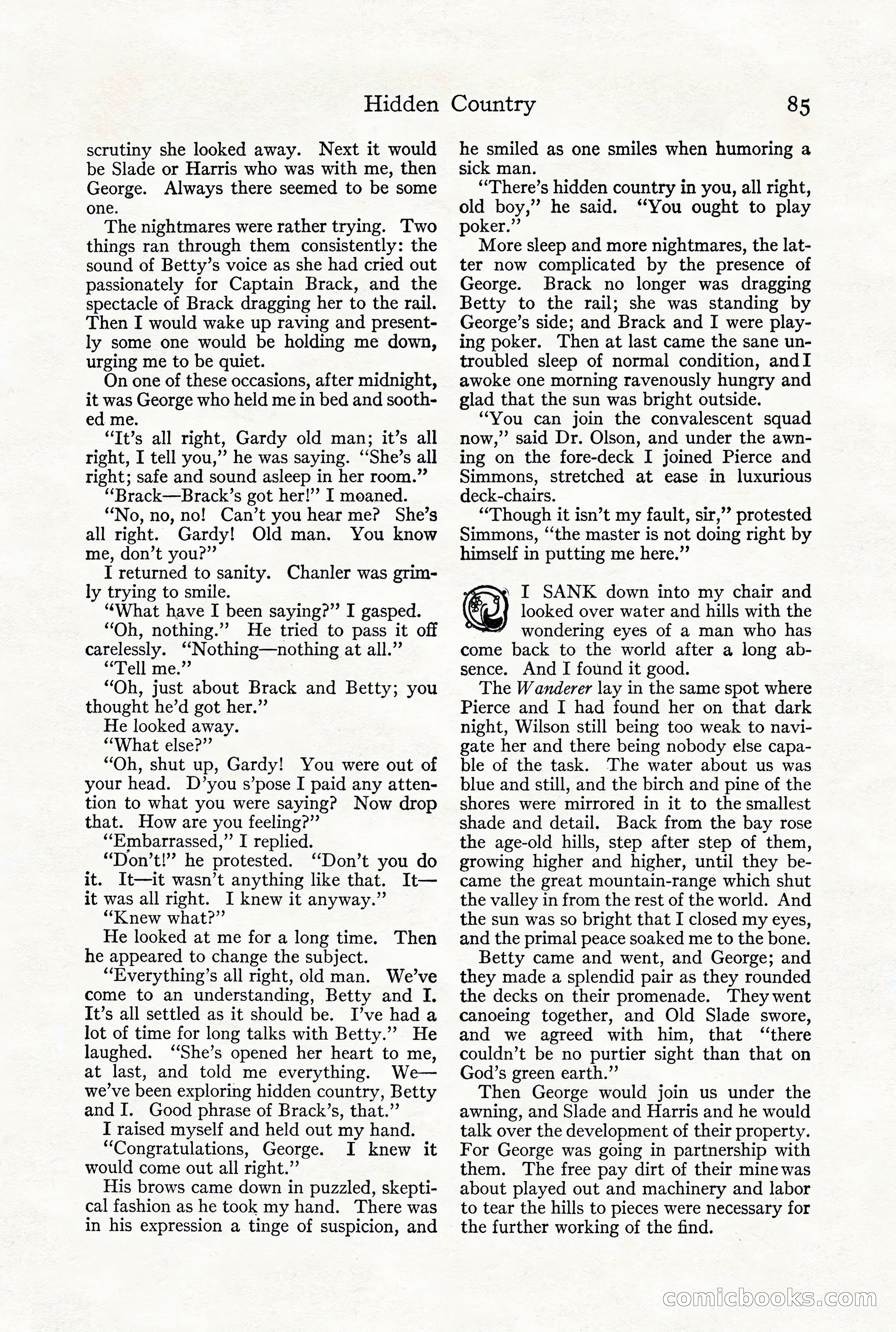 Adventure Magazine, December 1916 — page 87 of 228