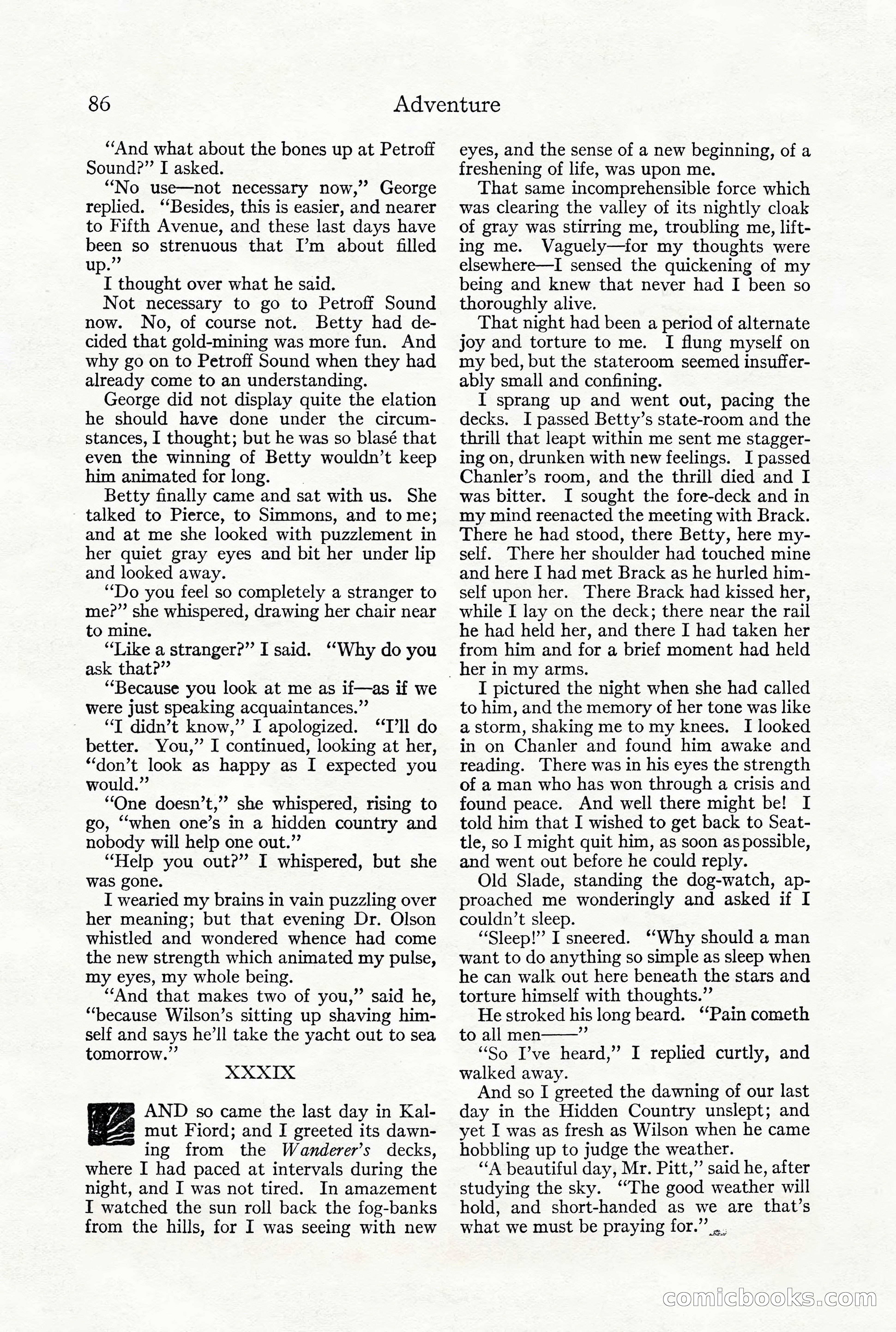 Adventure Magazine, December 1916 — page 88 of 228