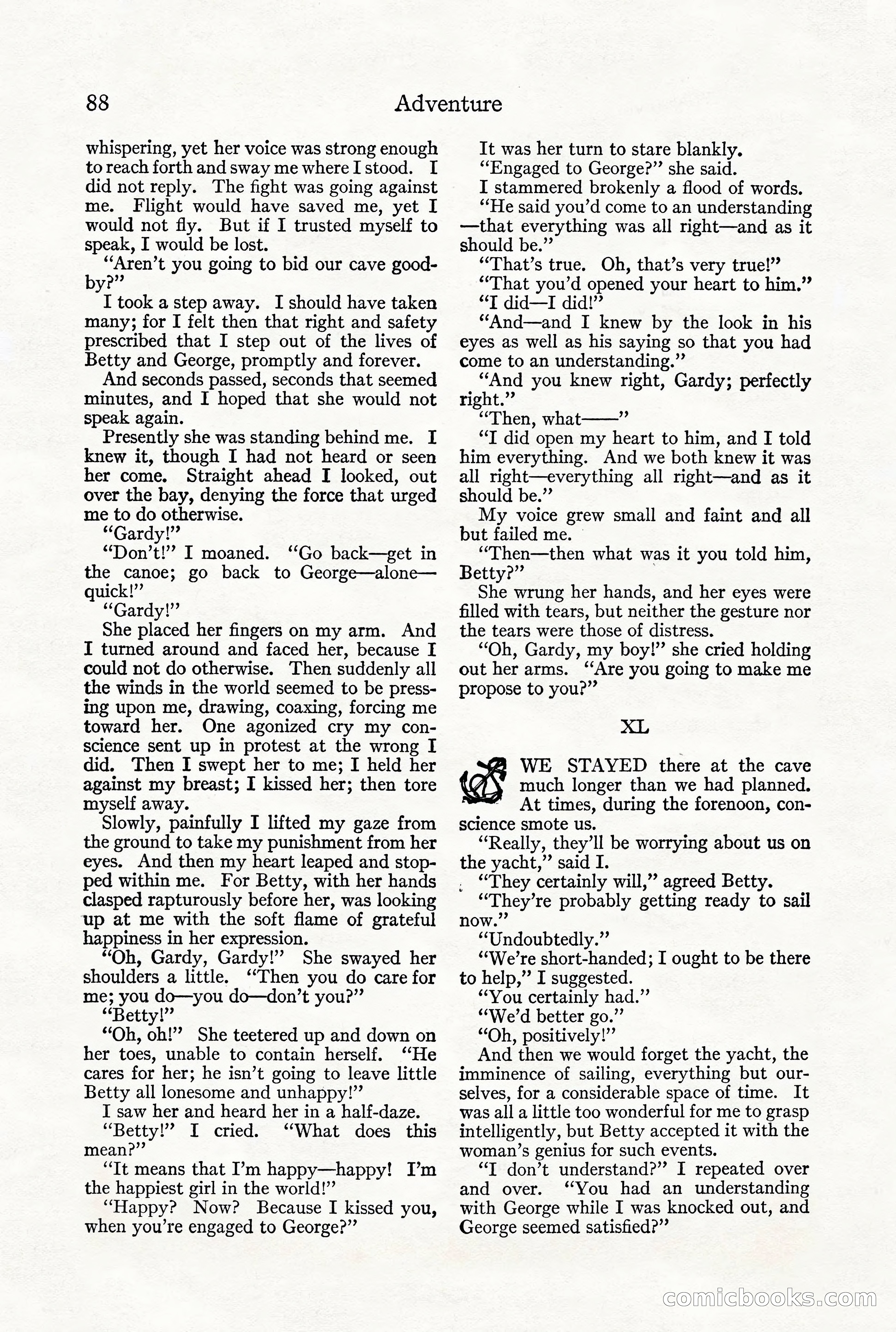 Adventure Magazine, December 1916 — page 90 of 228