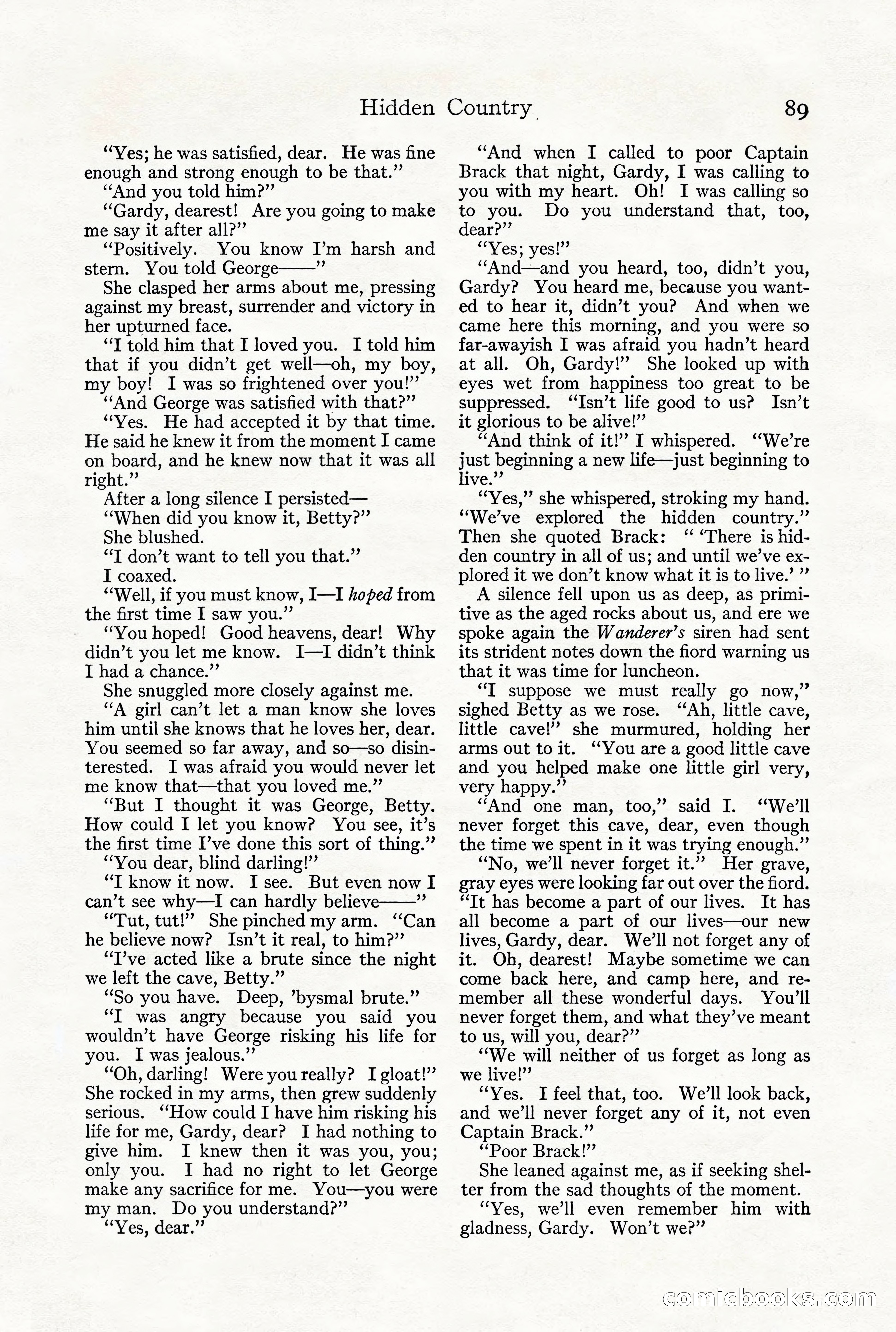 Adventure Magazine, December 1916 — page 91 of 228