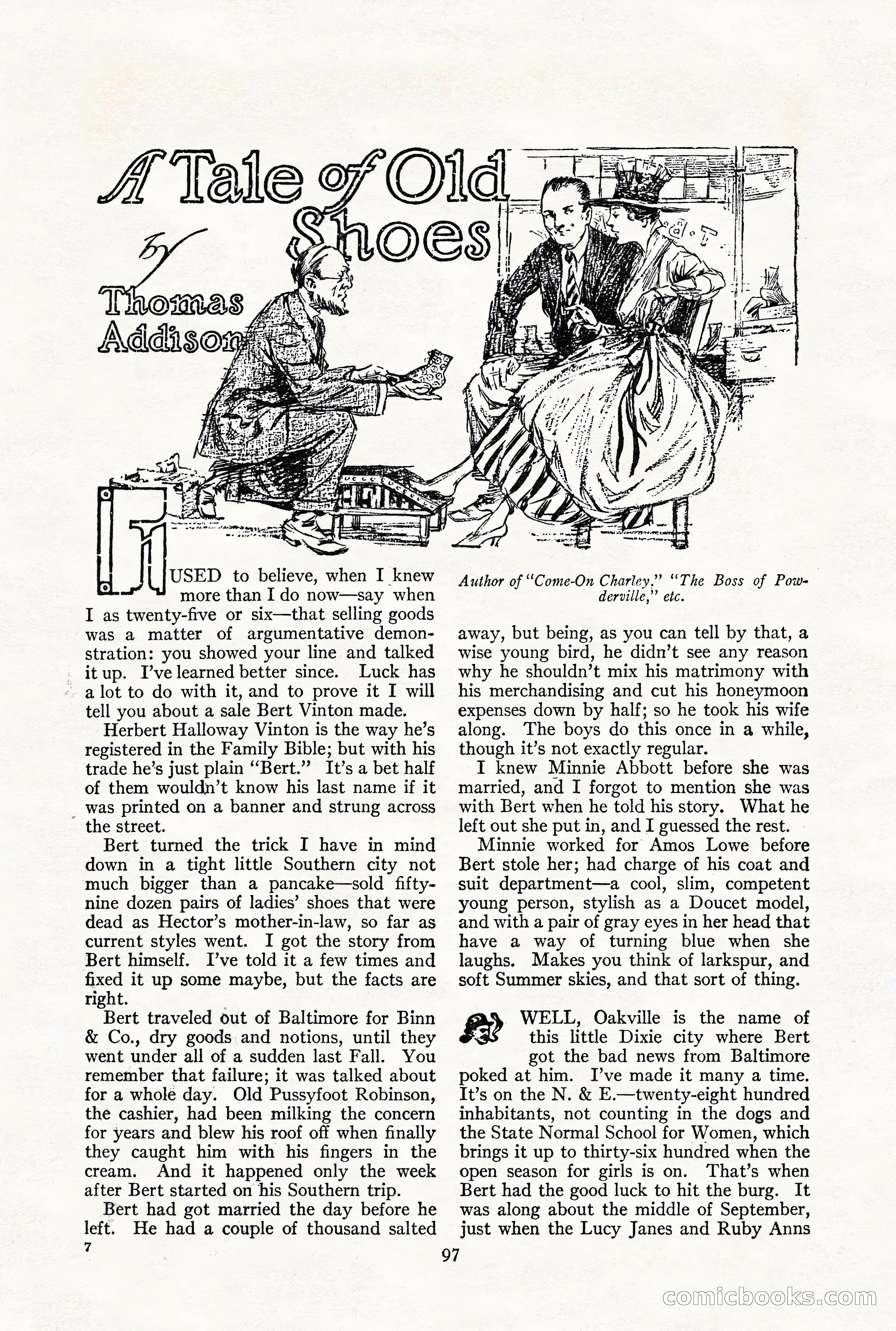 Adventure Magazine, December 1916 — page 99 of 228