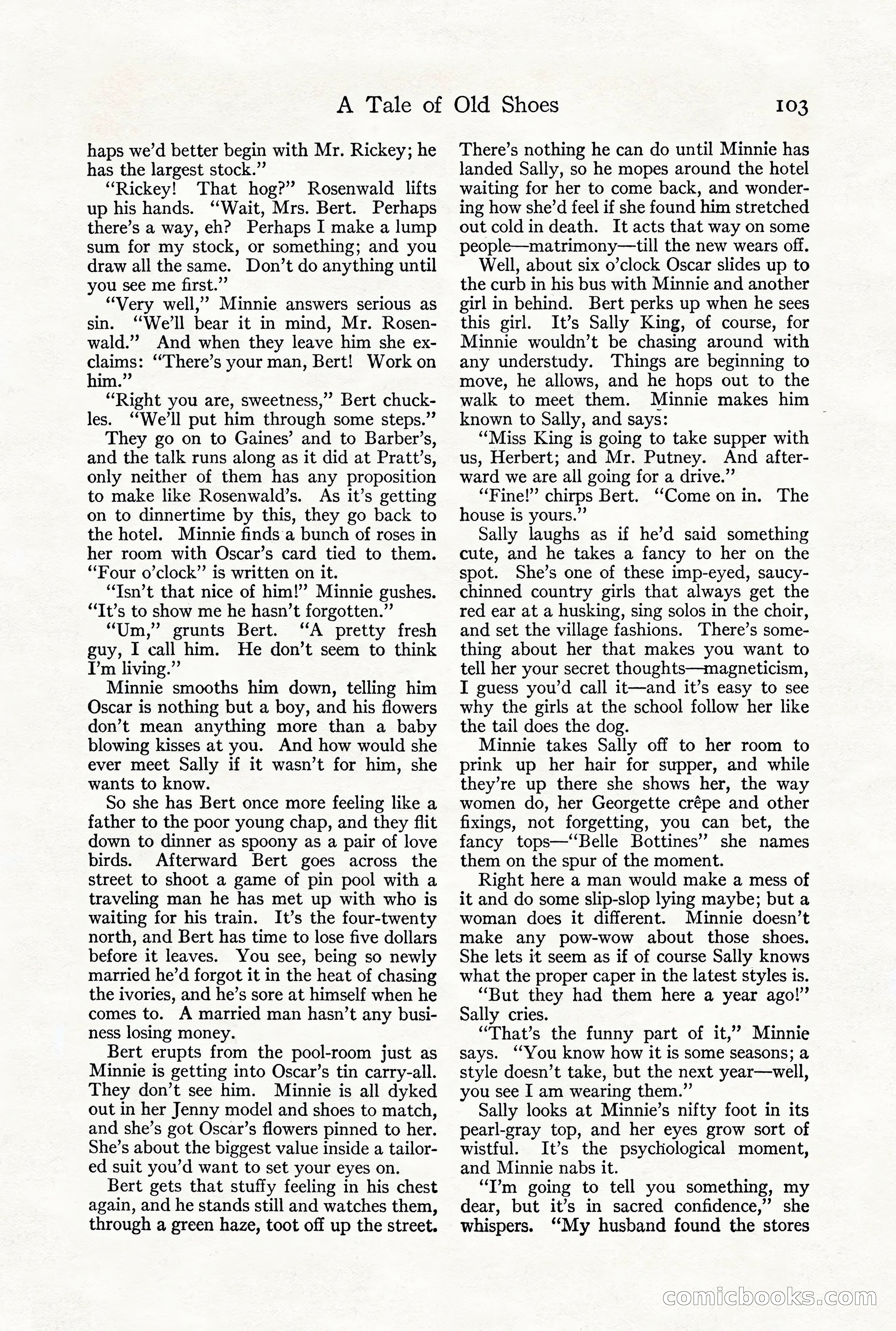 Adventure Magazine, December 1916 — page 105 of 228