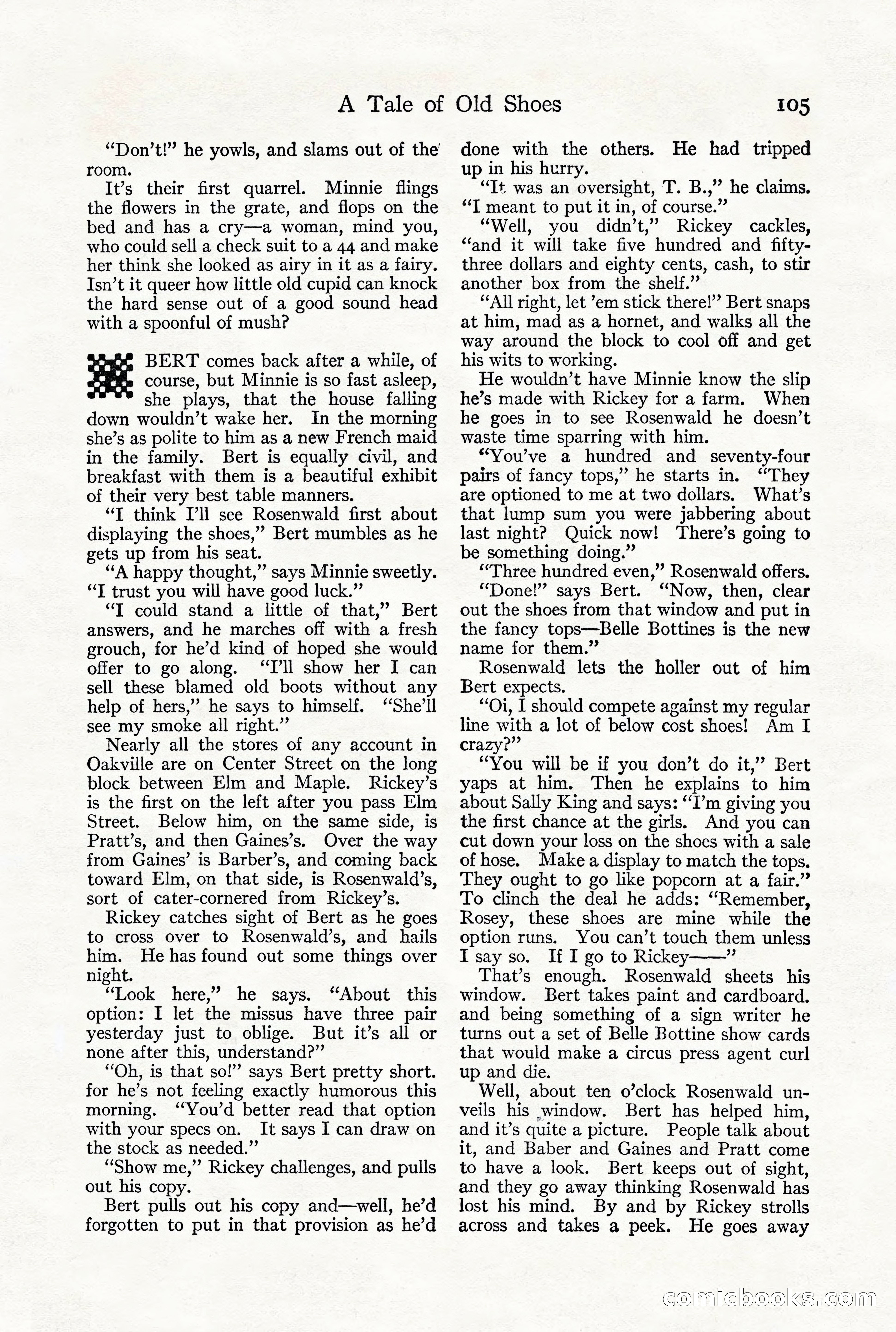 Adventure Magazine, December 1916 — page 107 of 228