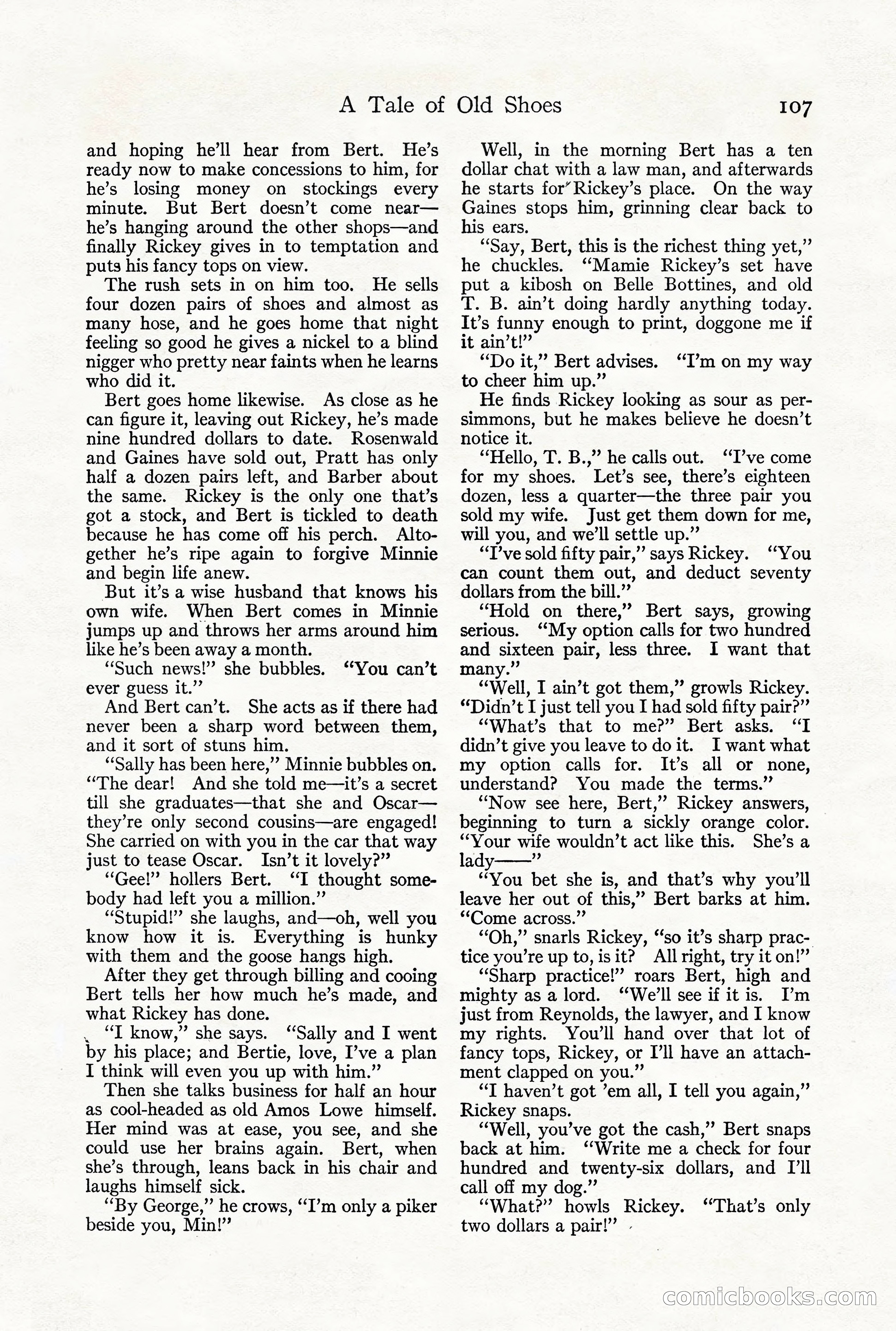 Adventure Magazine, December 1916 — page 109 of 228