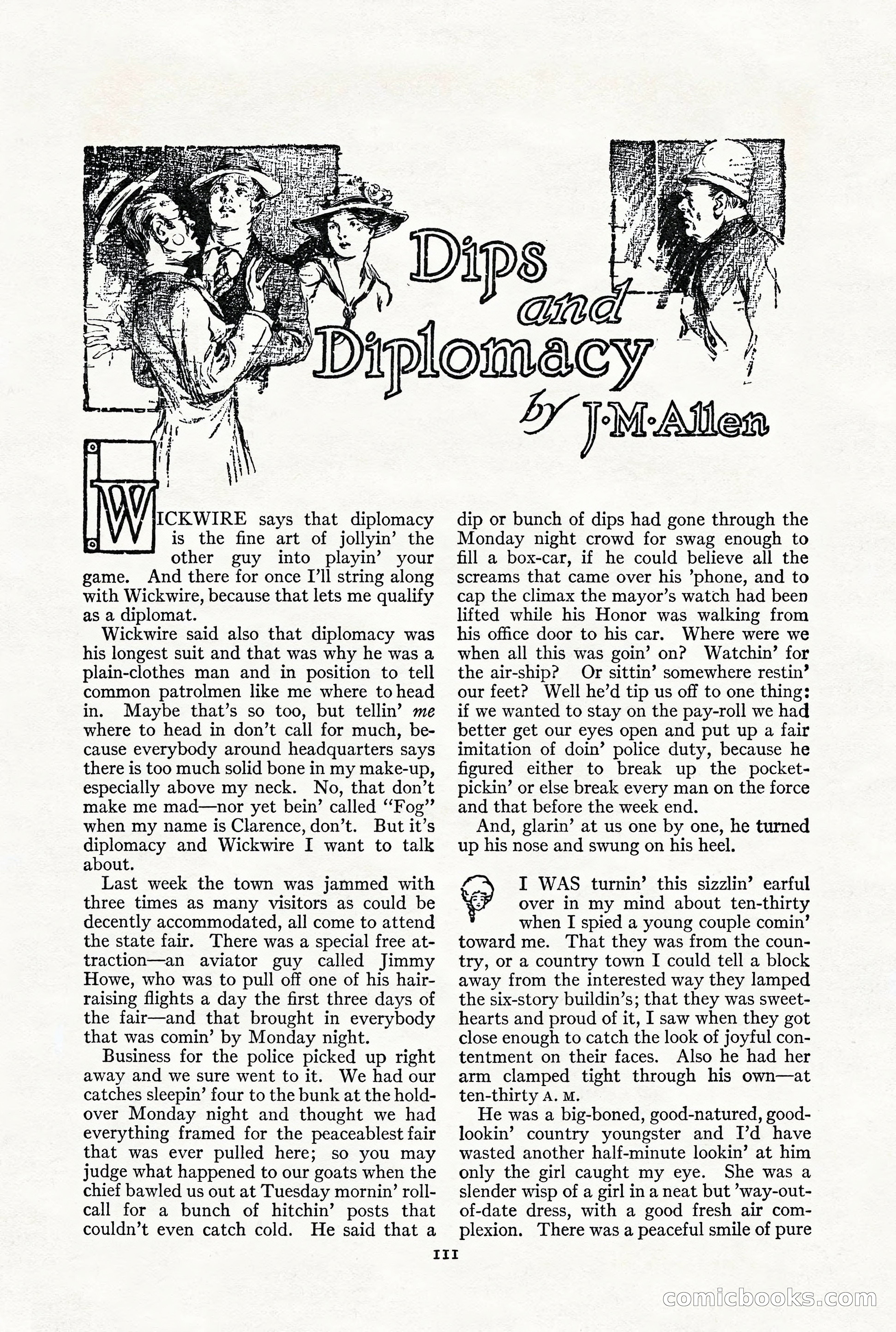 Adventure Magazine, December 1916 — page 113 of 228