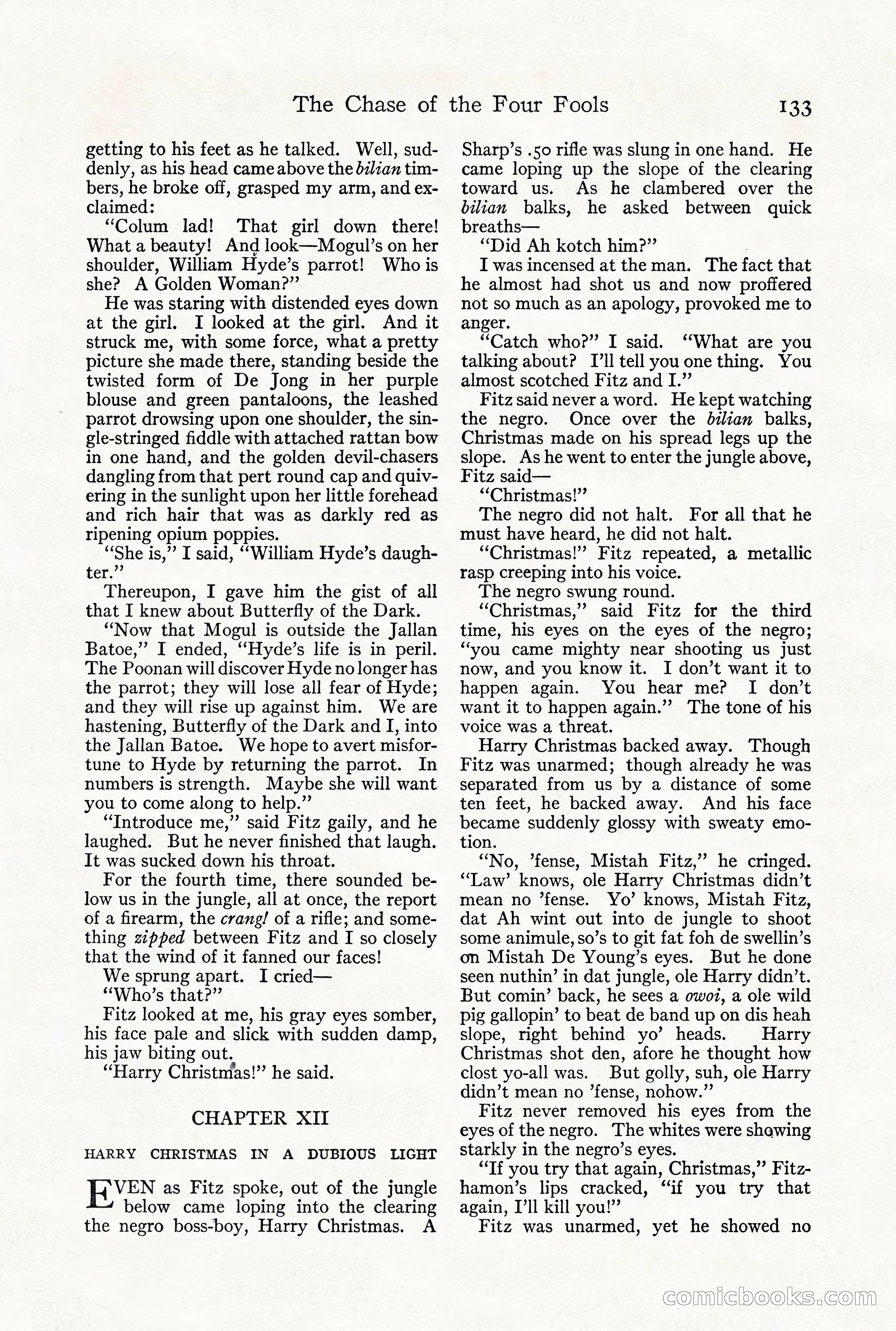 Adventure Magazine, December 1916 — page 135 of 228