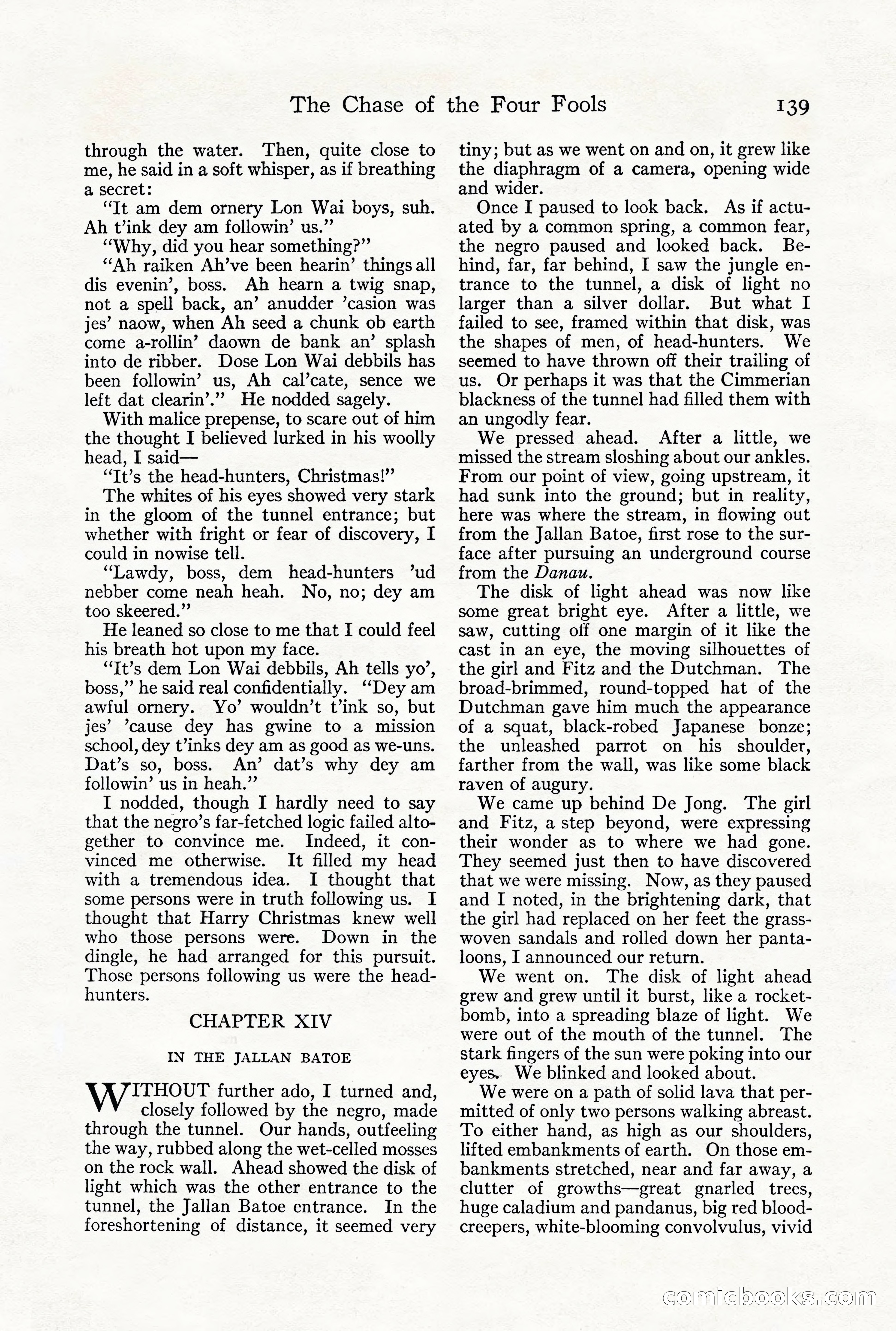 Adventure Magazine, December 1916 — page 141 of 228