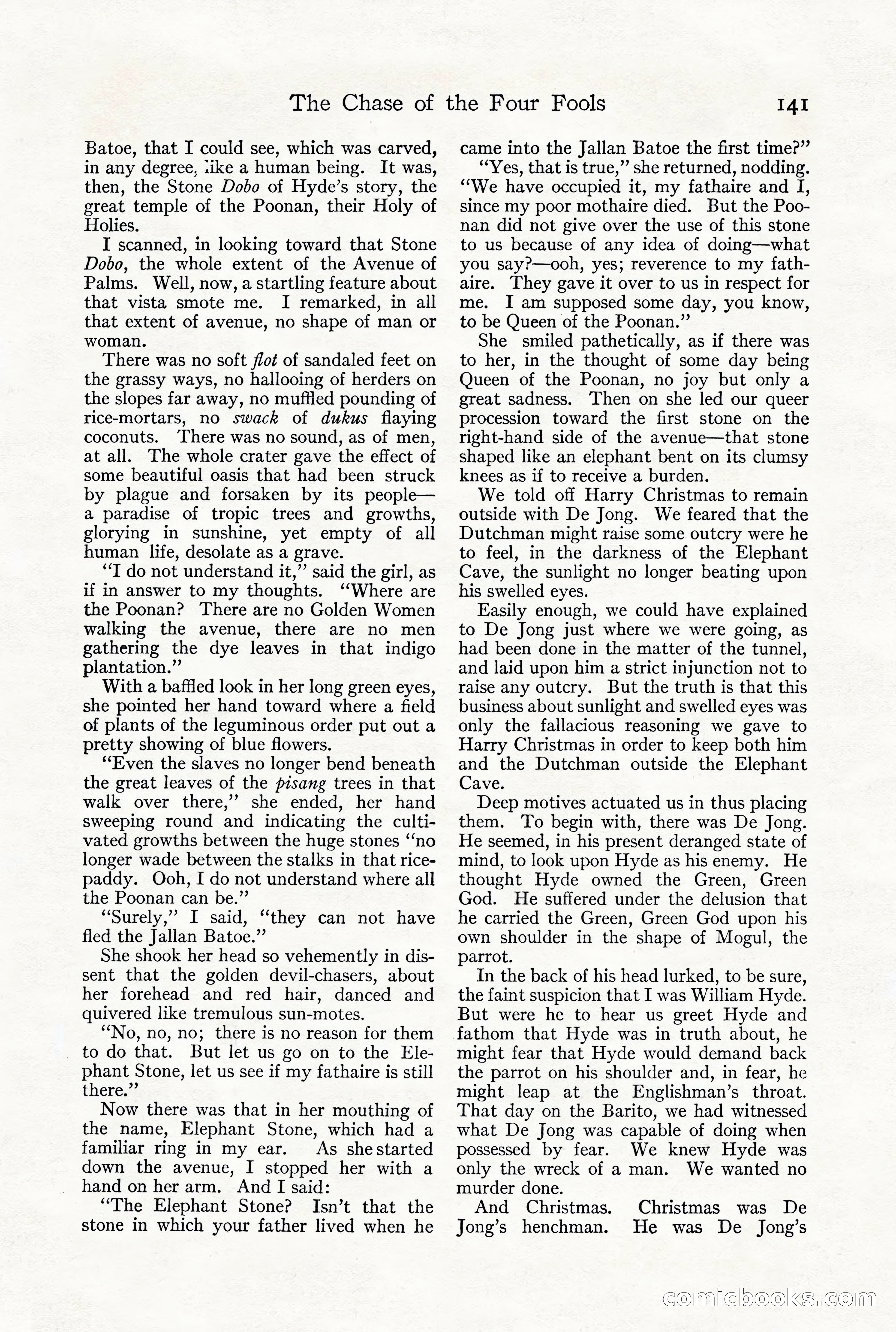 Adventure Magazine, December 1916 — page 143 of 228