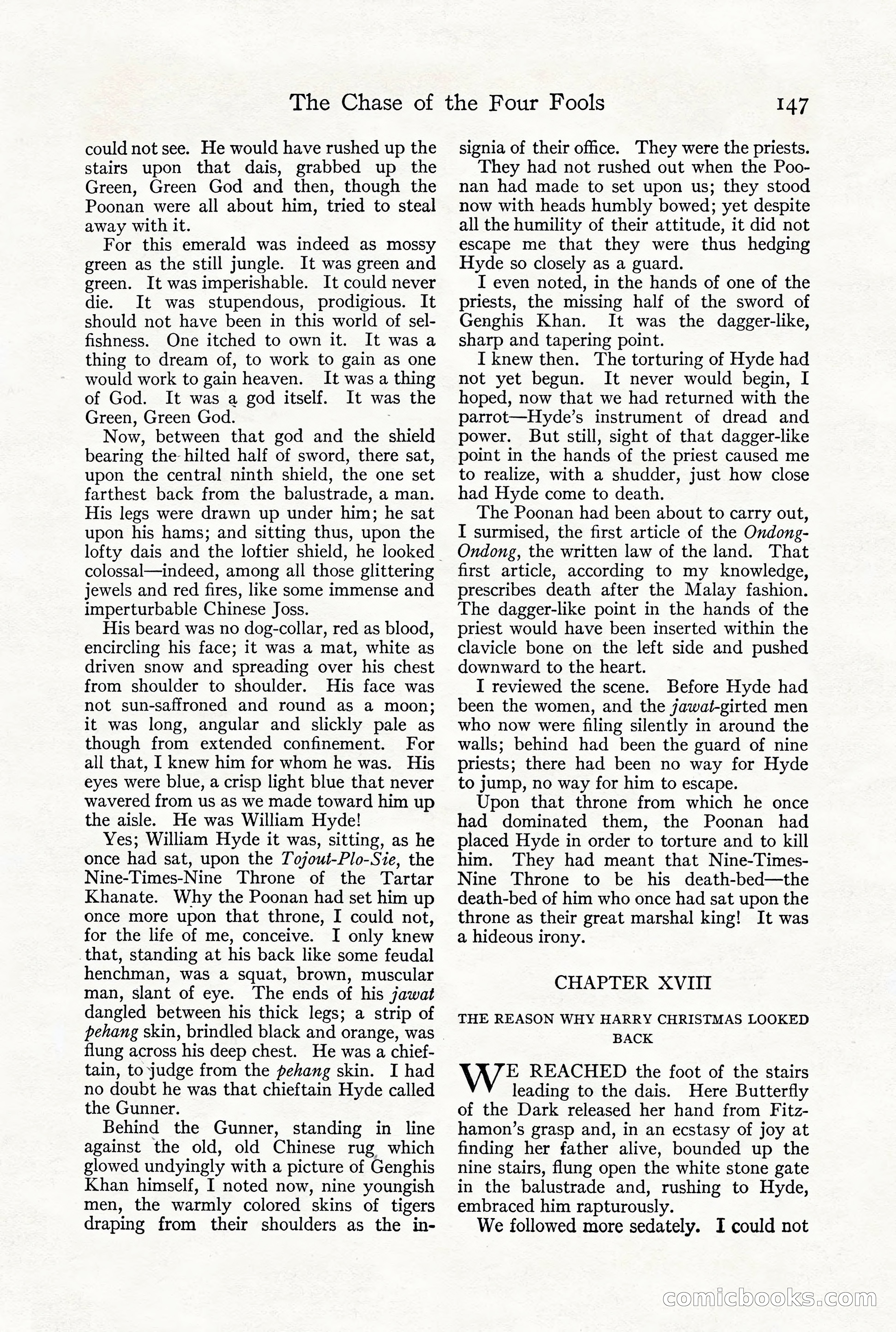 Adventure Magazine, December 1916 — page 149 of 228