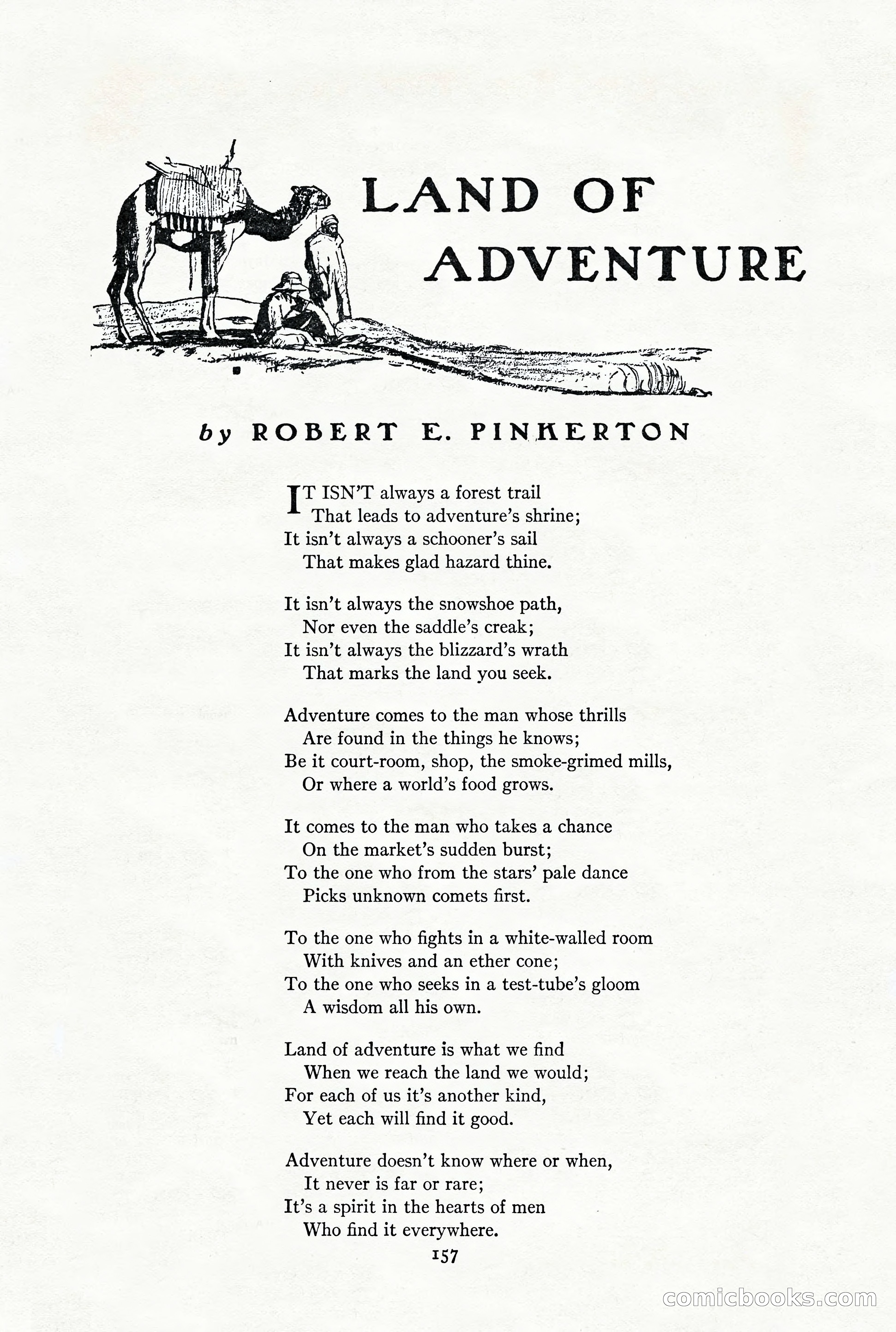 Adventure Magazine, December 1916 — page 159 of 228