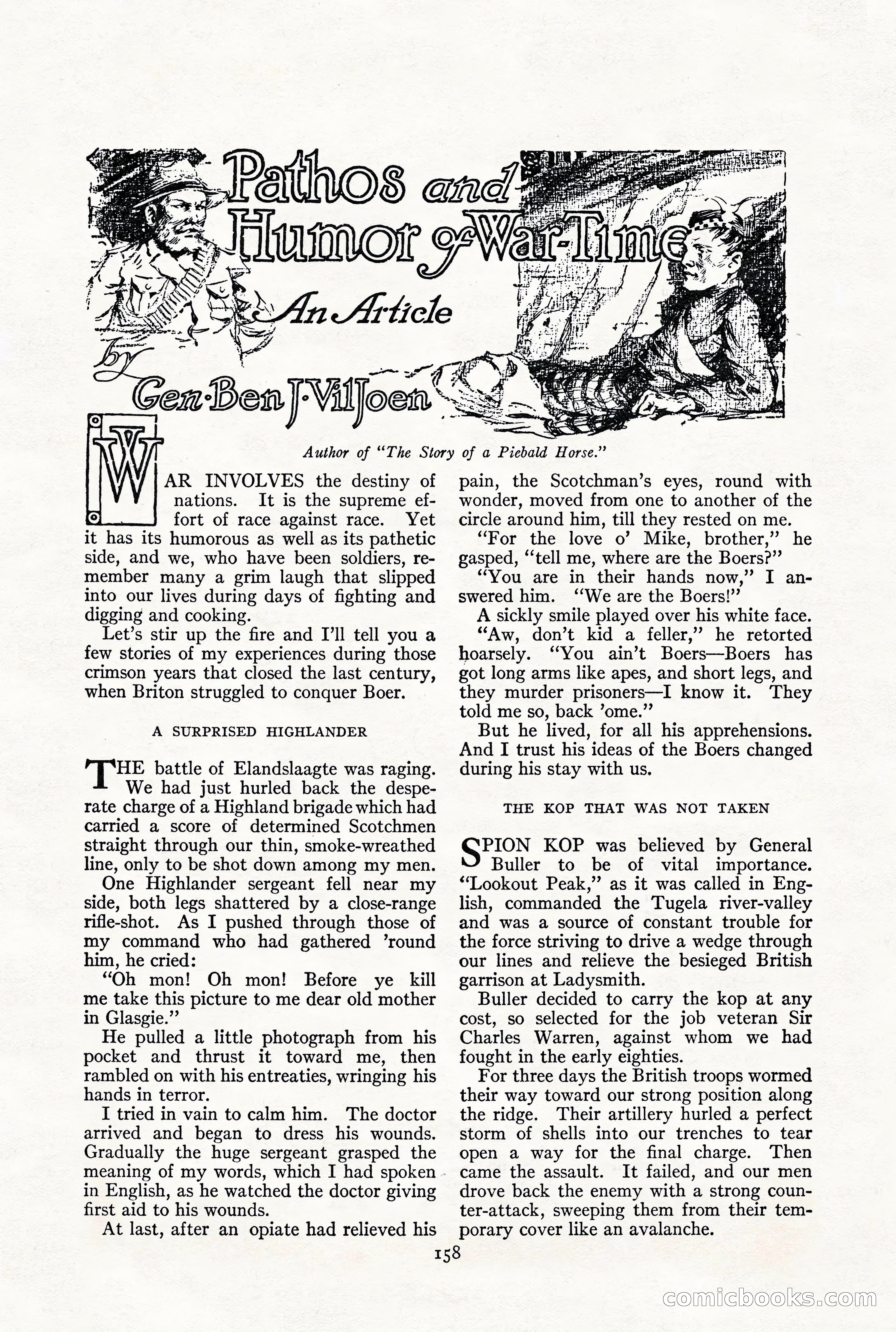 Adventure Magazine, December 1916 — page 160 of 228