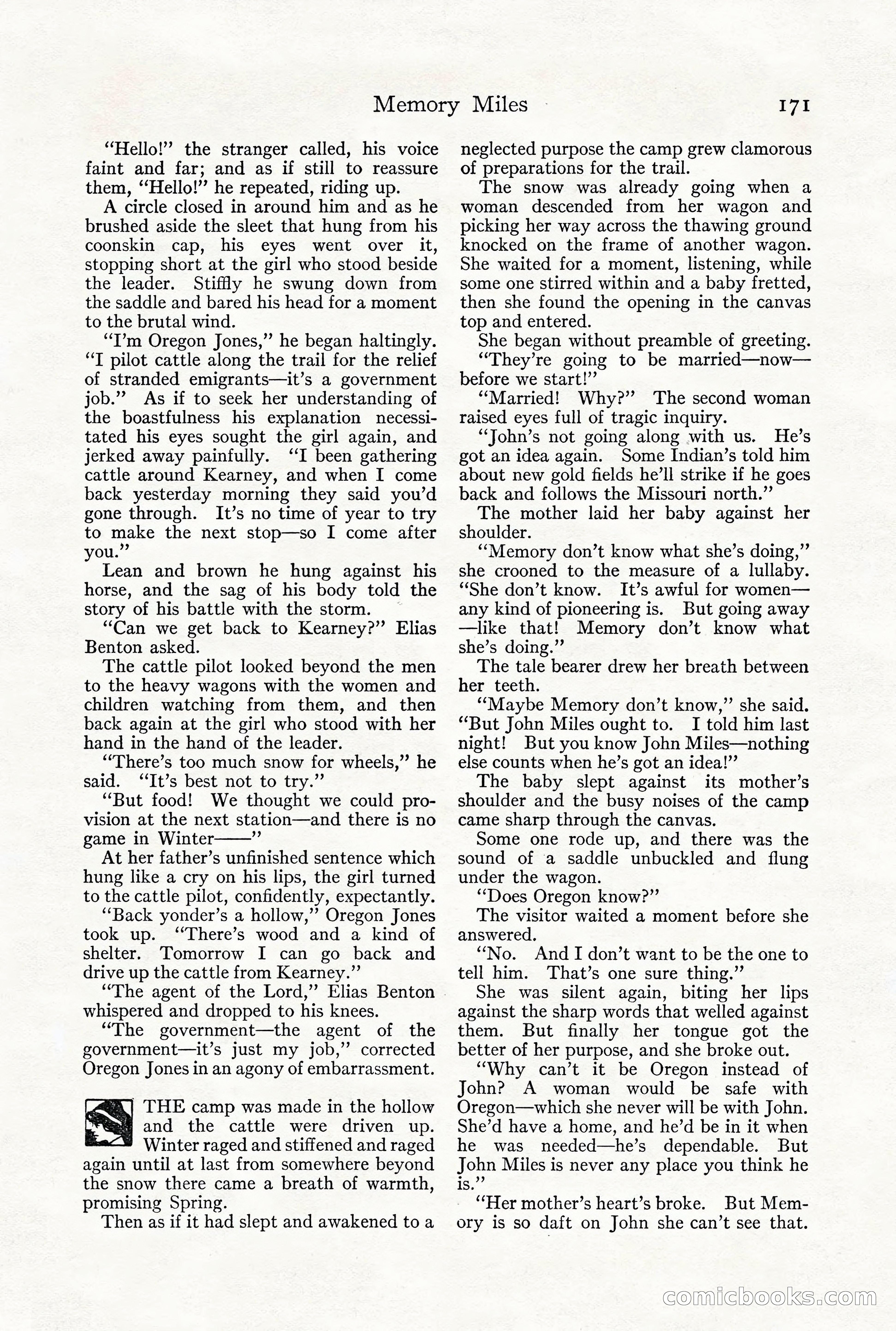 Adventure Magazine, December 1916 — page 173 of 228