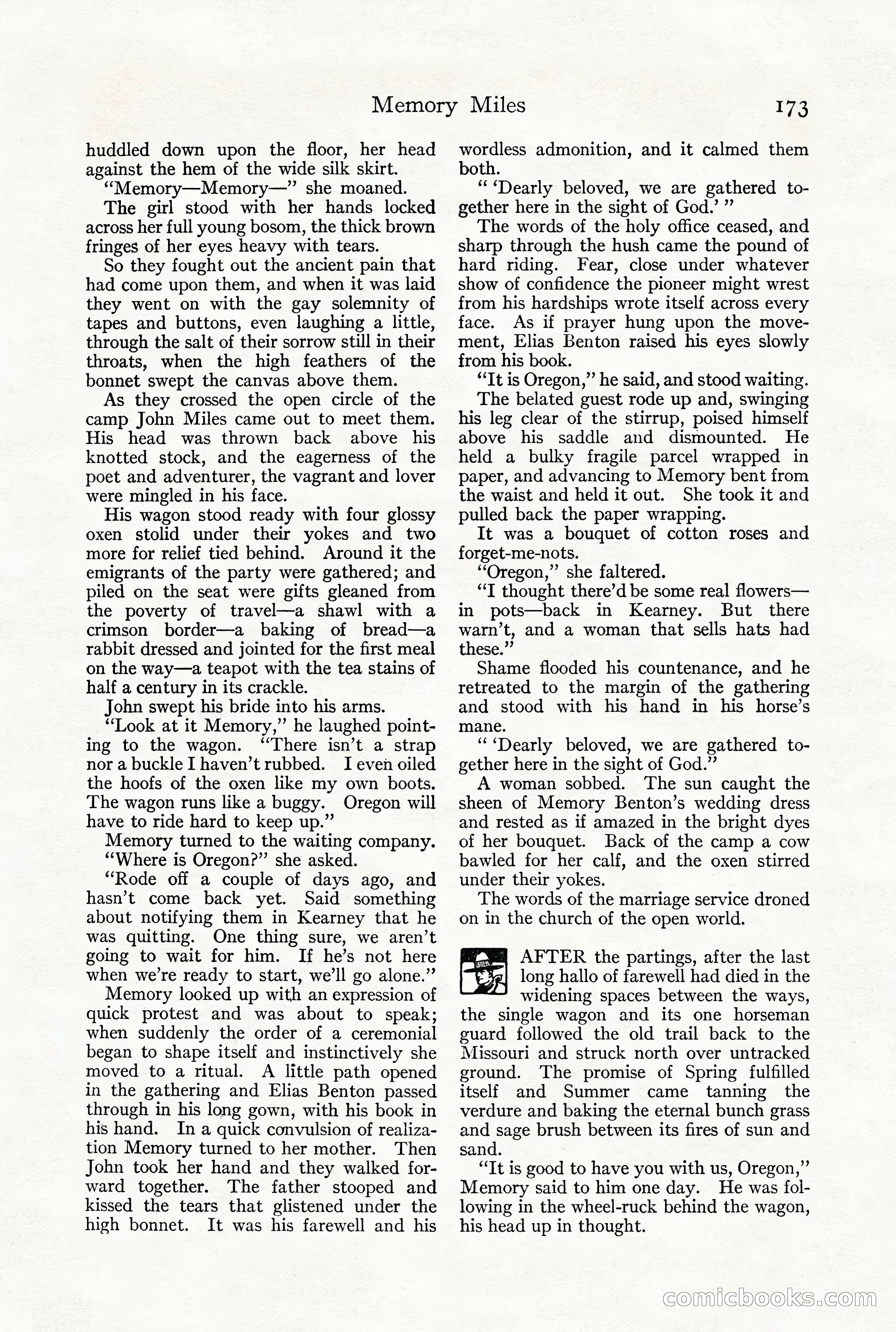 Adventure Magazine, December 1916 — page 175 of 228
