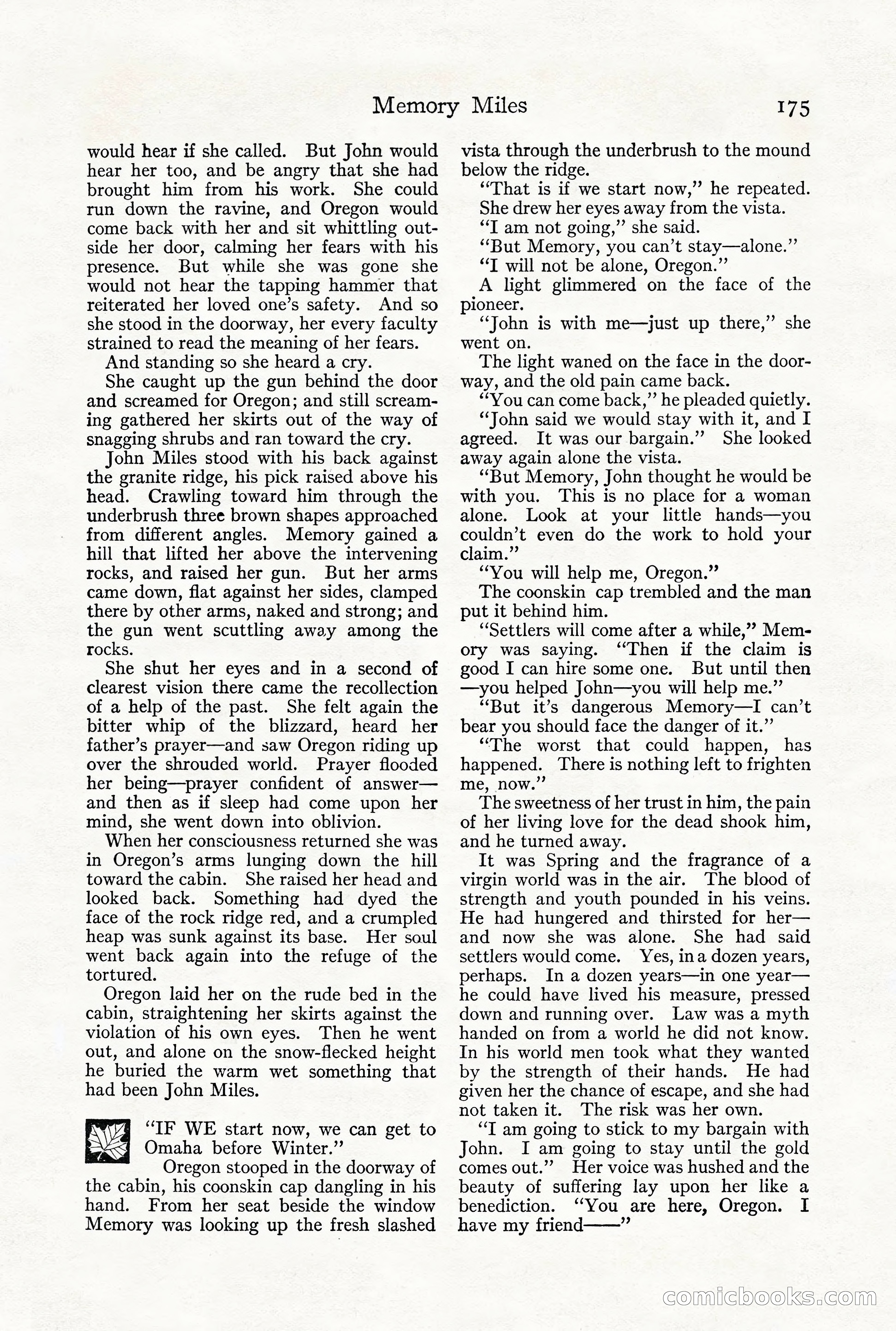 Adventure Magazine, December 1916 — page 177 of 228