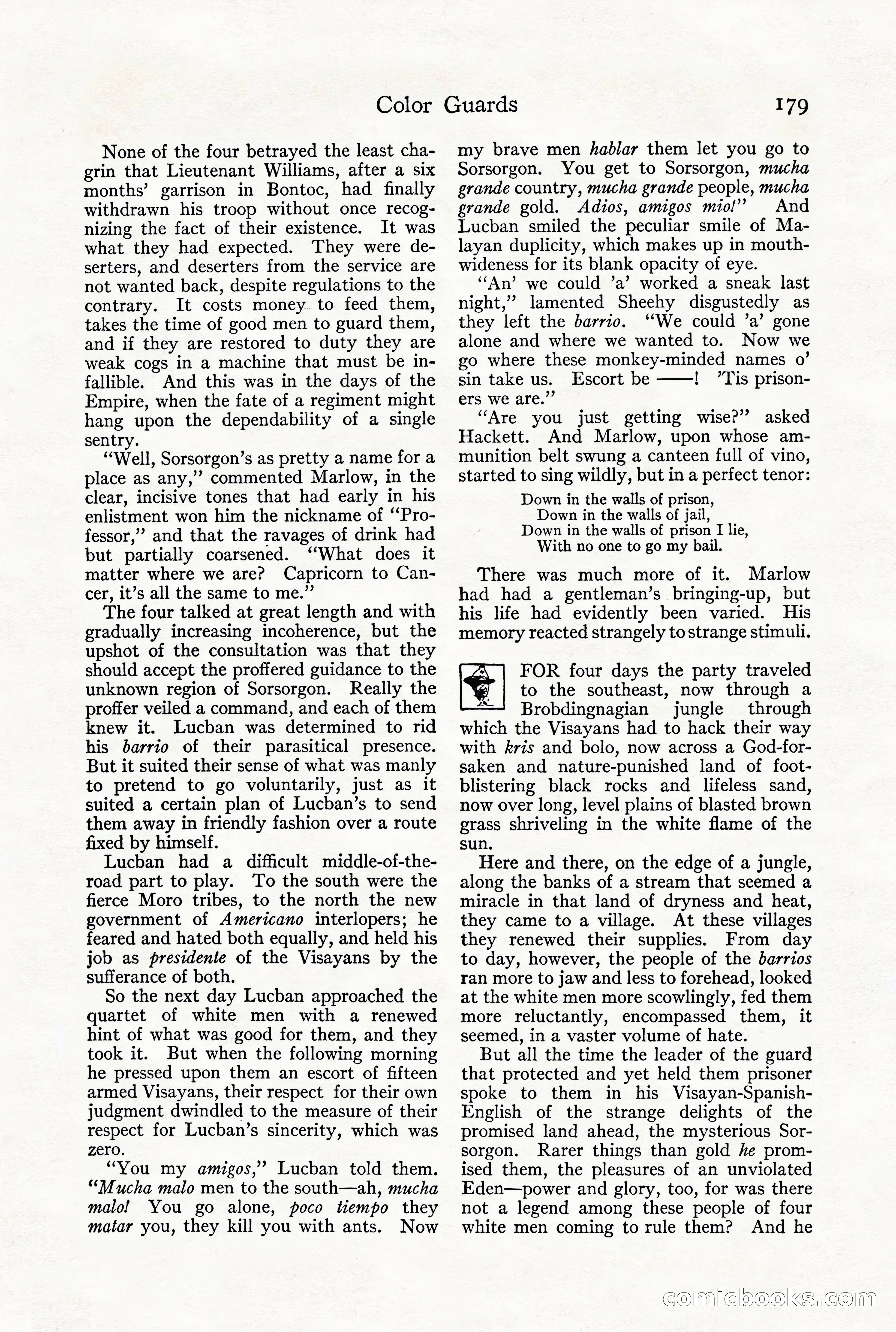 Adventure Magazine, December 1916 — page 181 of 228