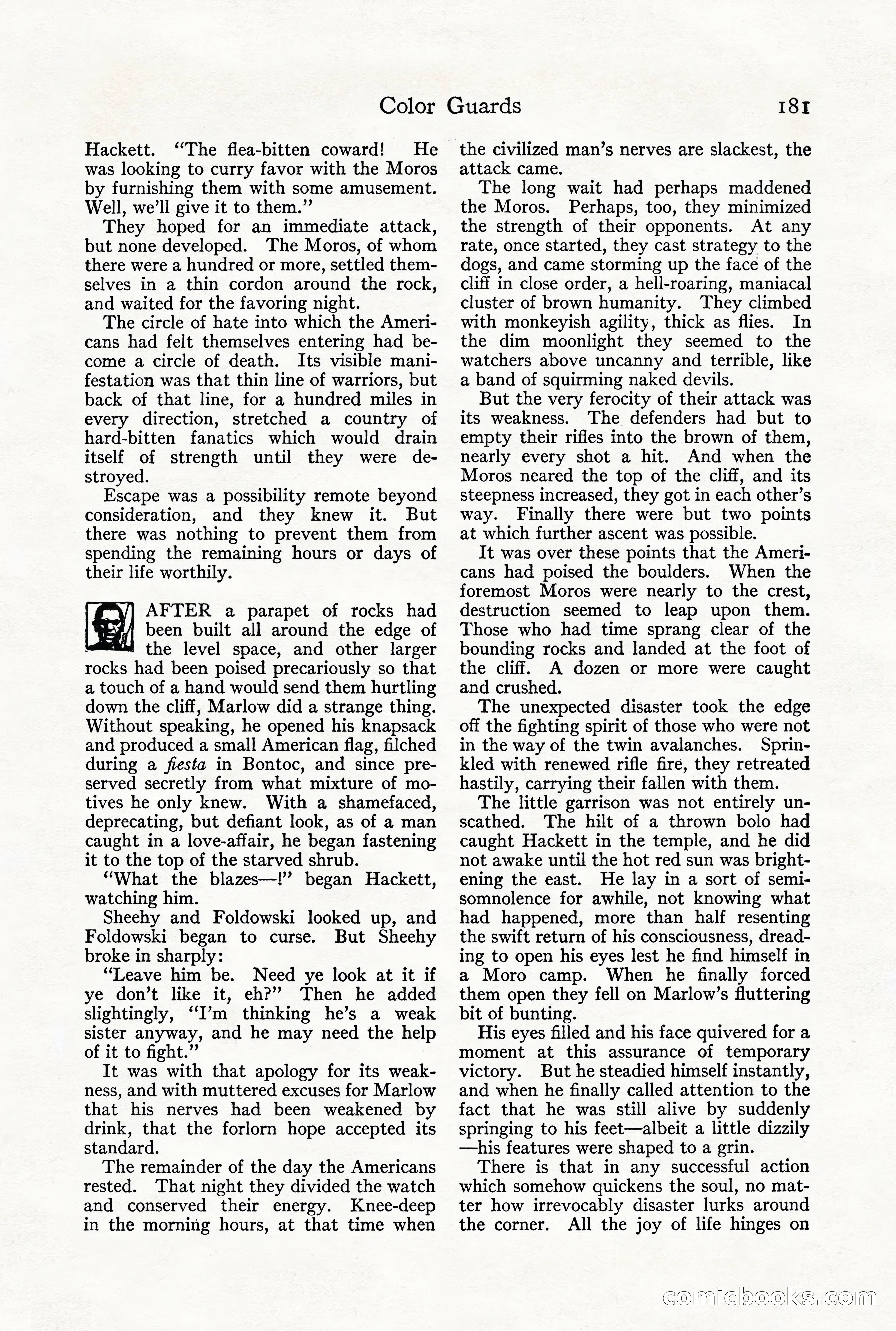 Adventure Magazine, December 1916 — page 183 of 228