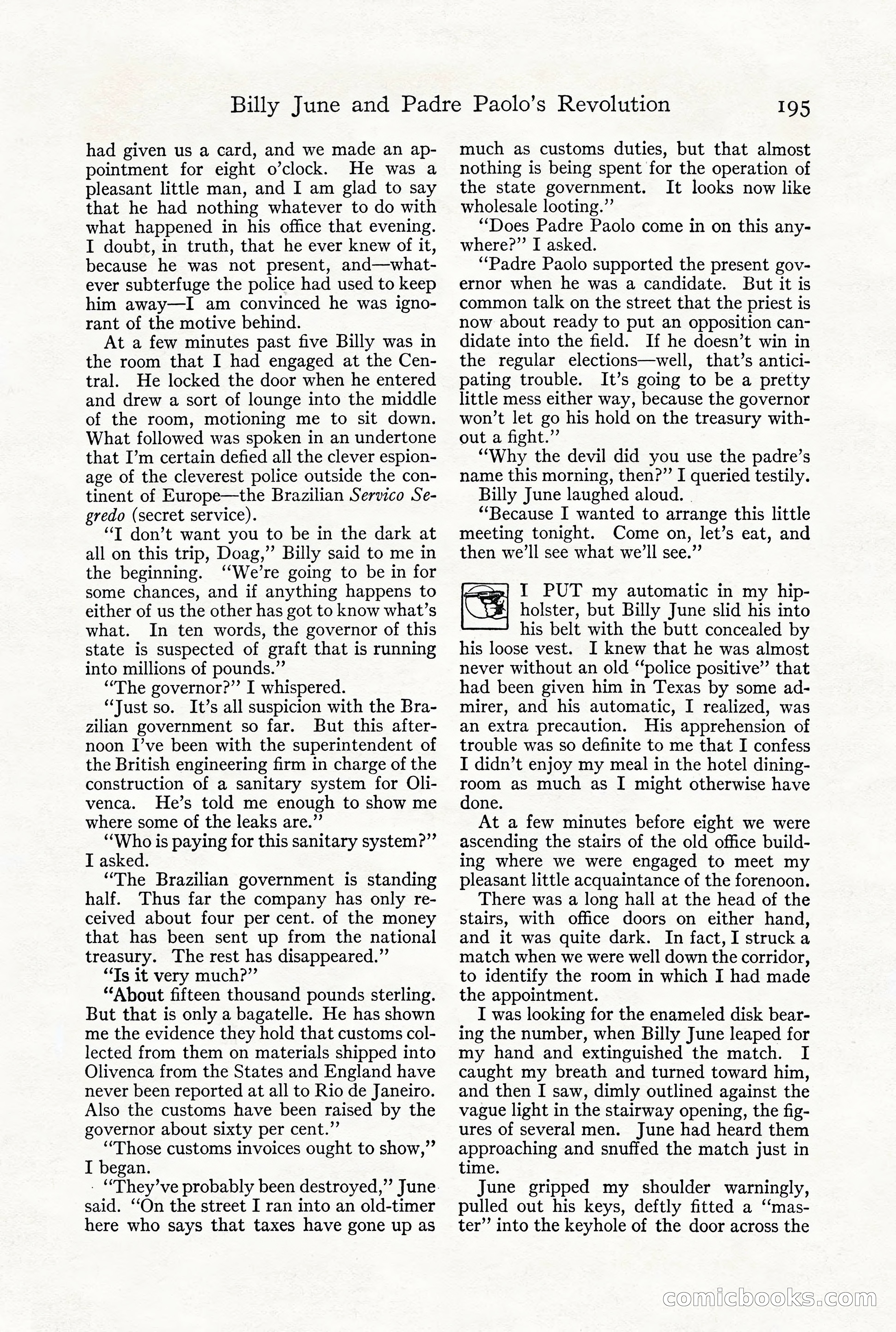 Adventure Magazine, December 1916 — page 197 of 228
