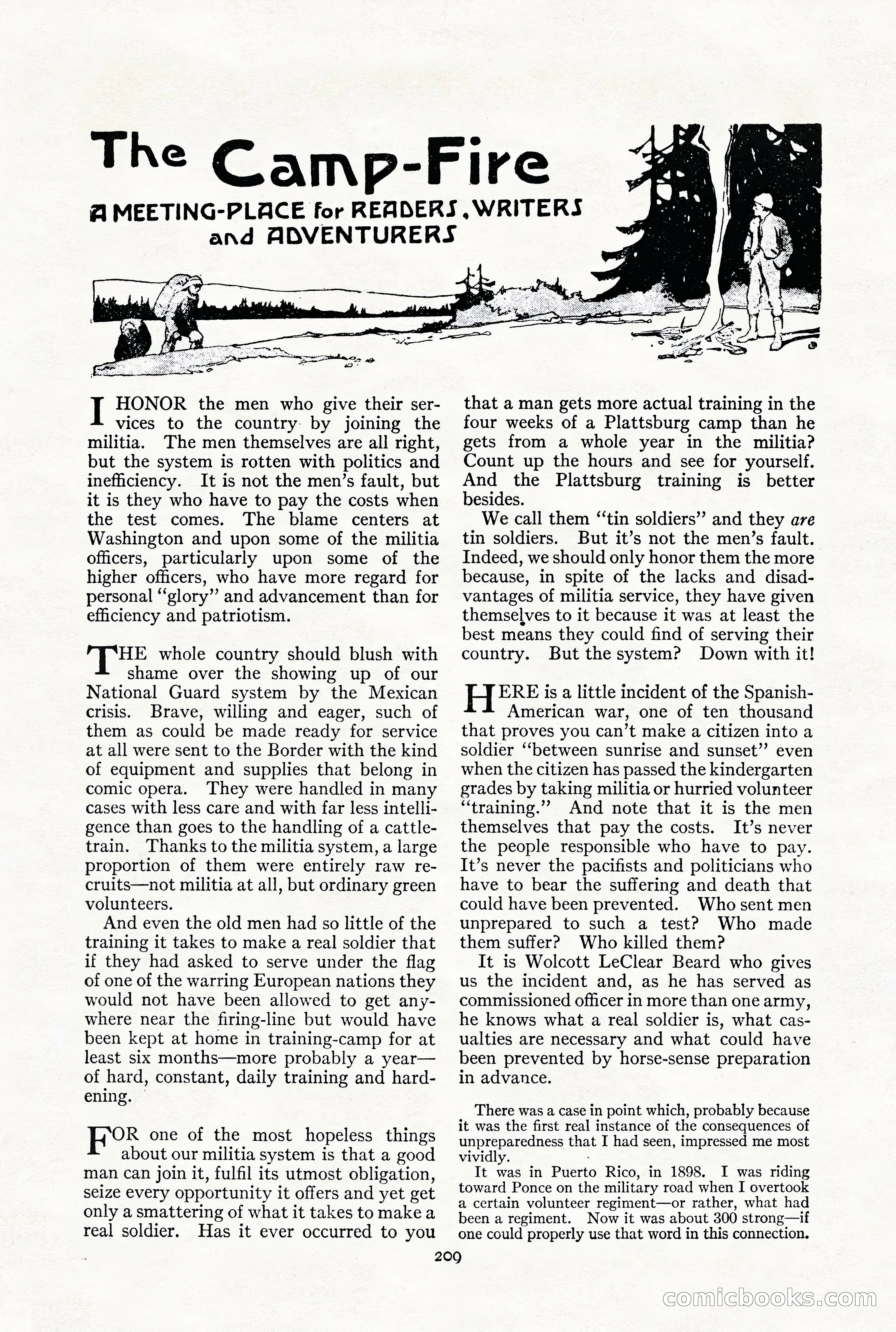 Adventure Magazine, December 1916 — page 211 of 228