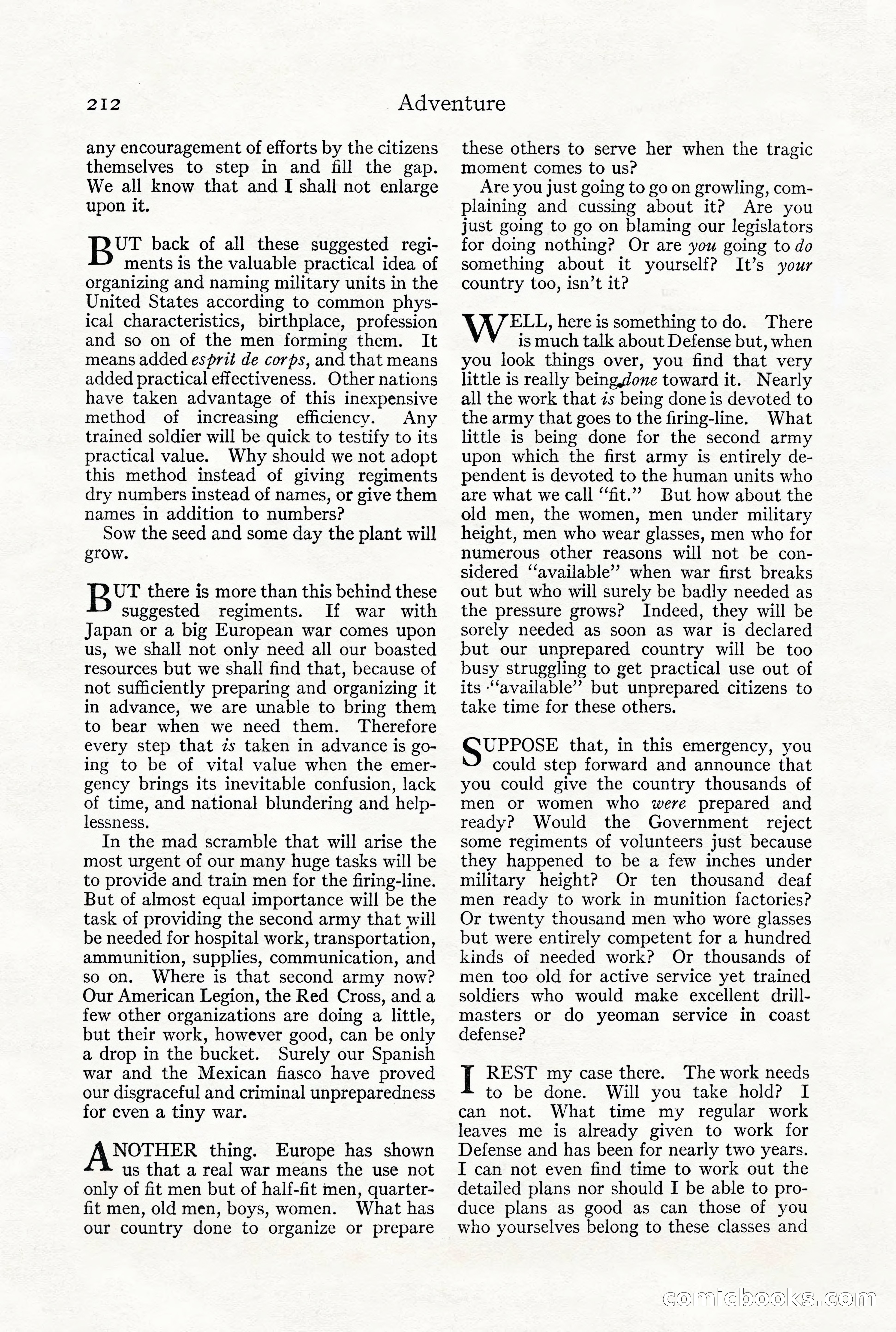 Adventure Magazine, December 1916 — page 214 of 228