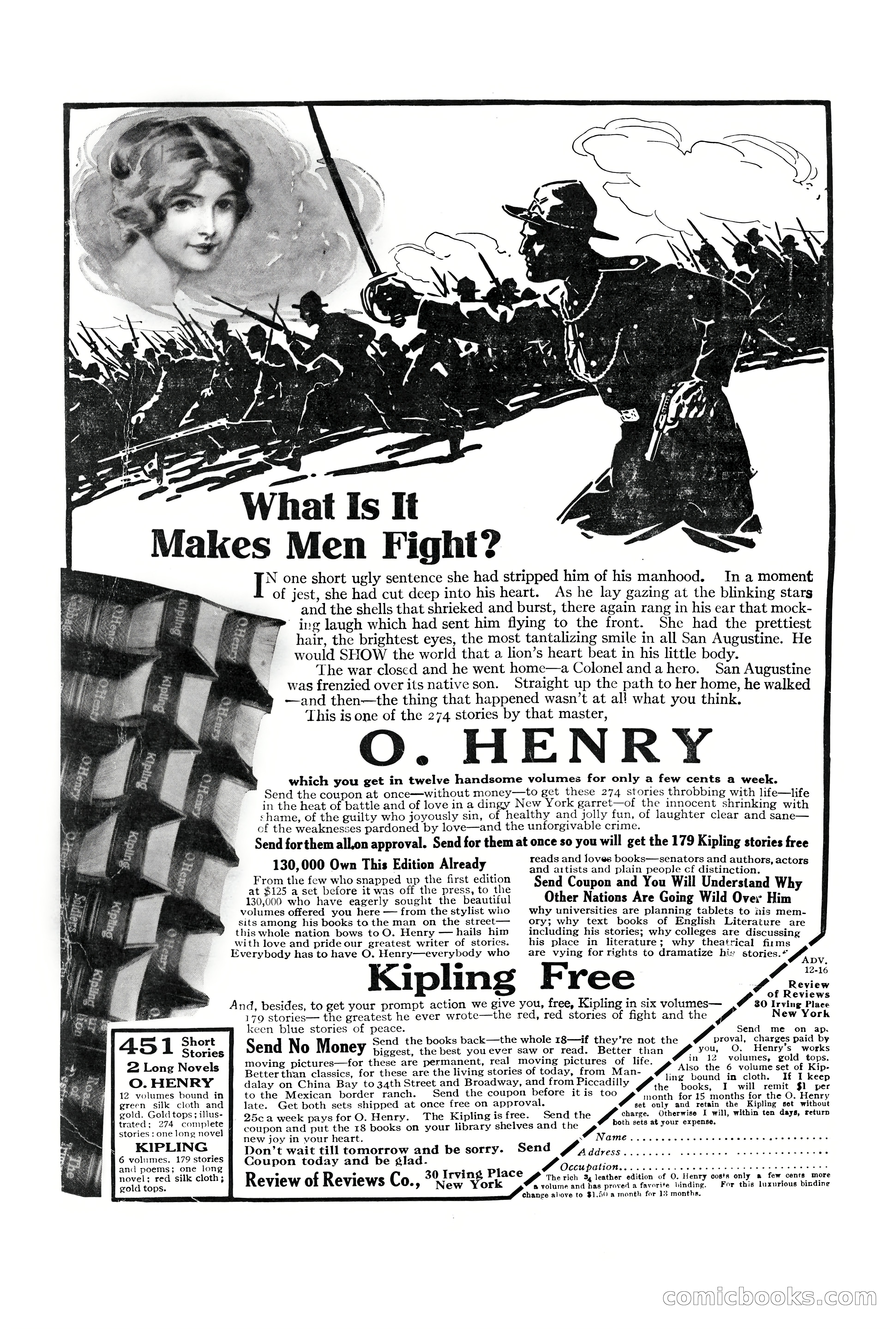 Adventure Magazine, December 1916 — page 228 of 228