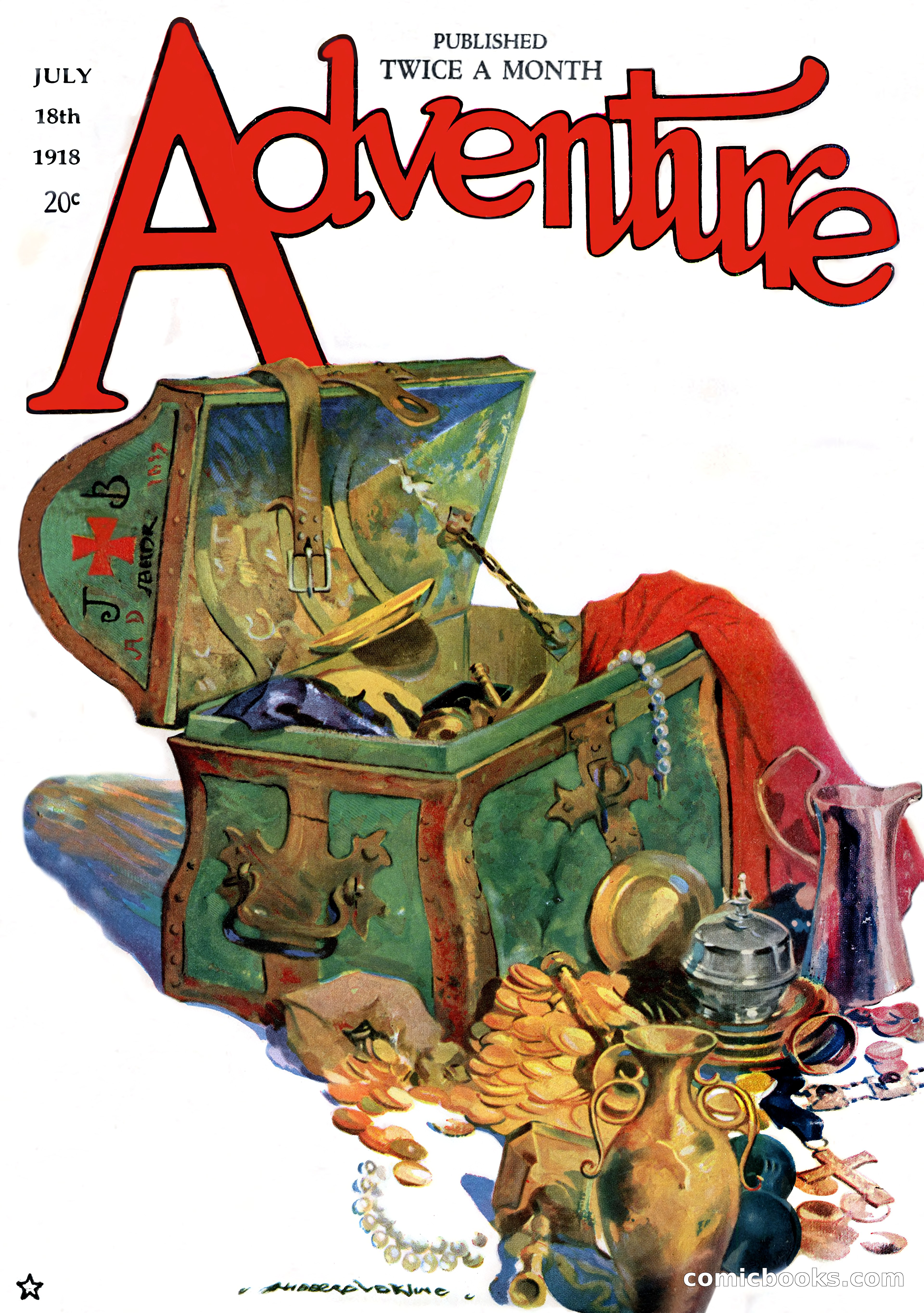 Adventure, July 18, 1918